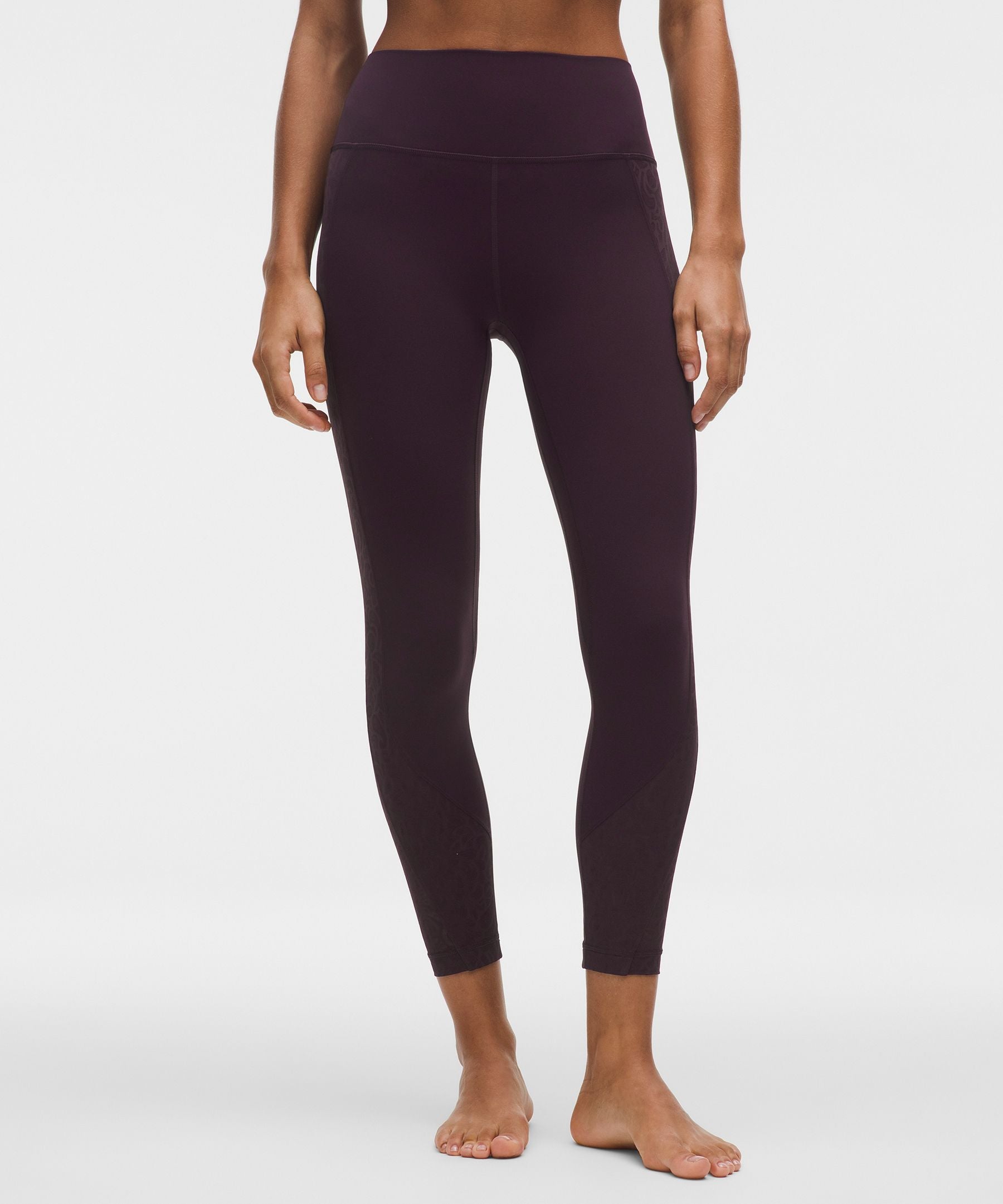 Lululemon Women's Paisley Lace Overlay Tight 25"