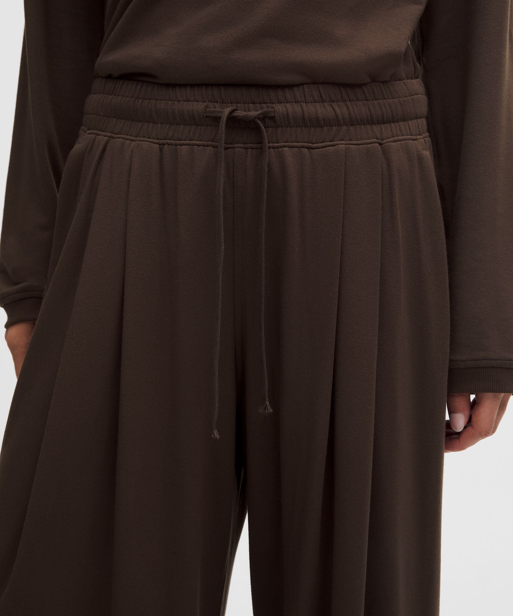 Lululemon BeCalm High-Rise Pleated Extra-Wide Leg Pant