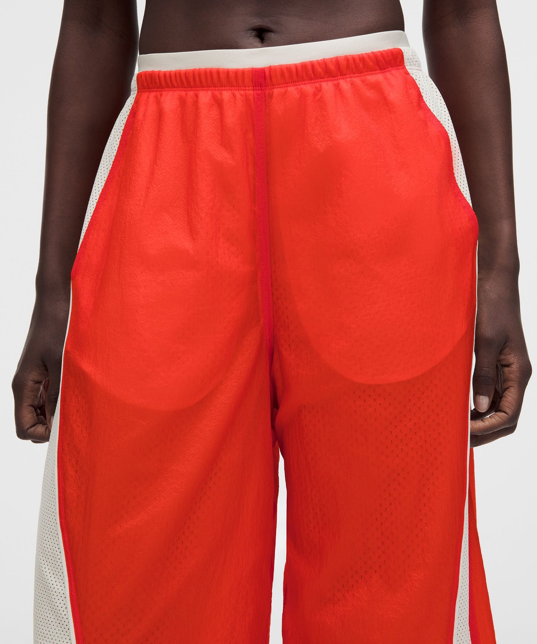 Lululemon License to Train Textured Nylon Mid-Rise Pant