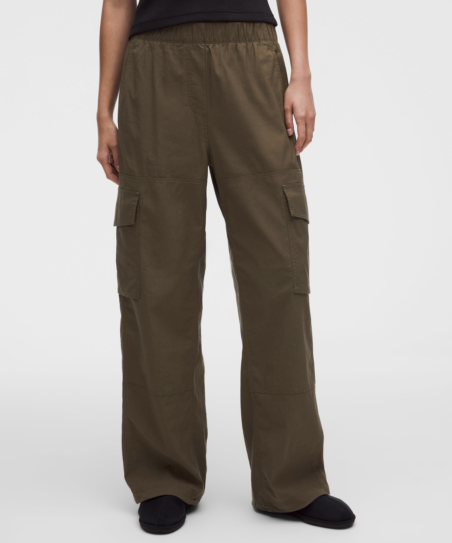 Lululemon LuluLinen Mid-Rise Cargo Pant