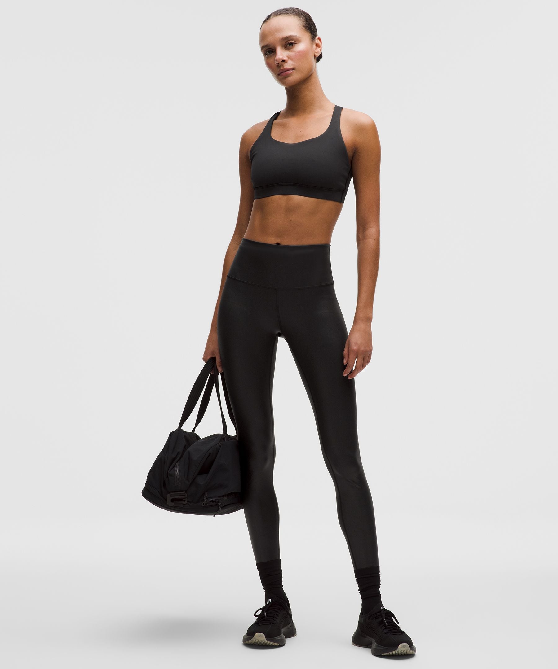 Lululemon Women's Wunder Train High-Rise Tight 28" *Foil