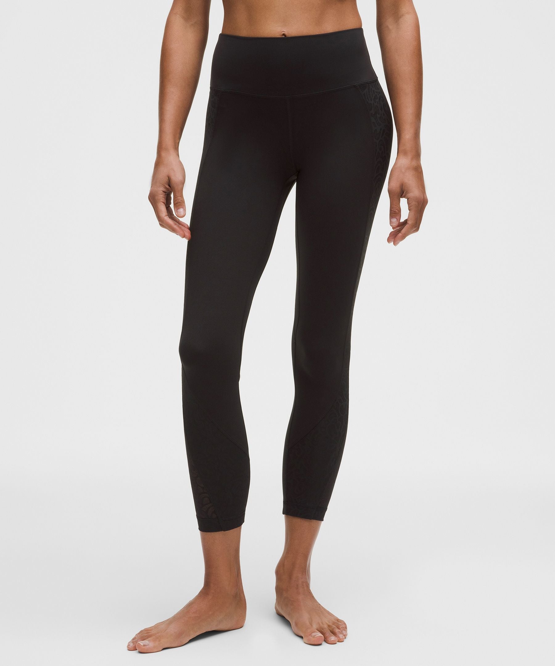 Lululemon Women's Paisley Lace Overlay Tight 25"