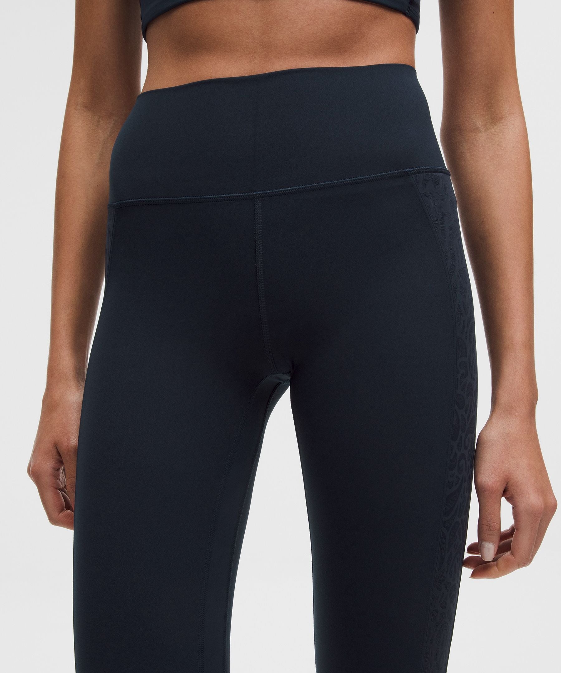 Lululemon Women's Paisley Lace Overlay Tight 25"
