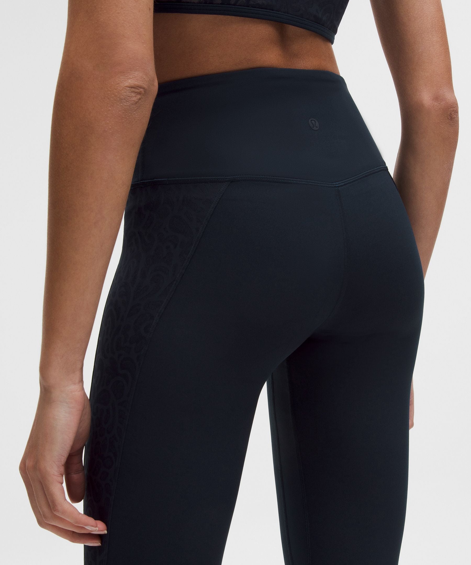 Lululemon Women's Paisley Lace Overlay Tight 25"