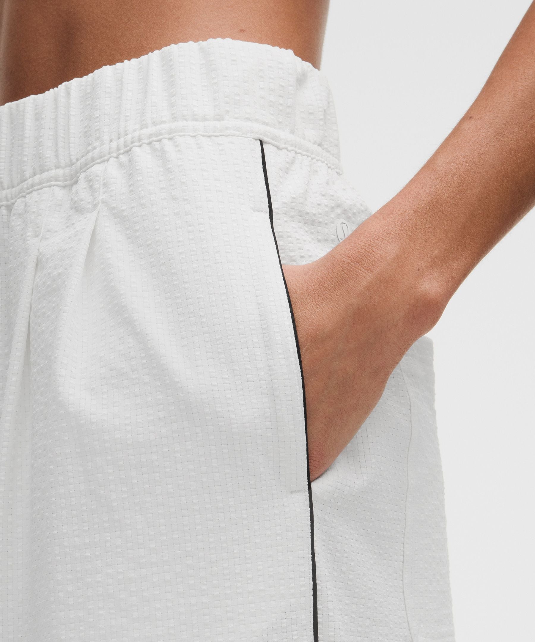 Lululemon Seersucker WovenAir High-Rise Pleated Pant *Regular
