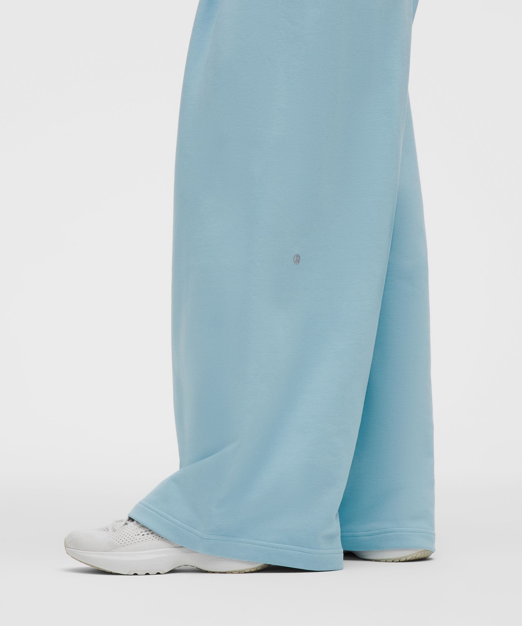Lululemon French Terry Mid-Rise Wide-Leg Pant