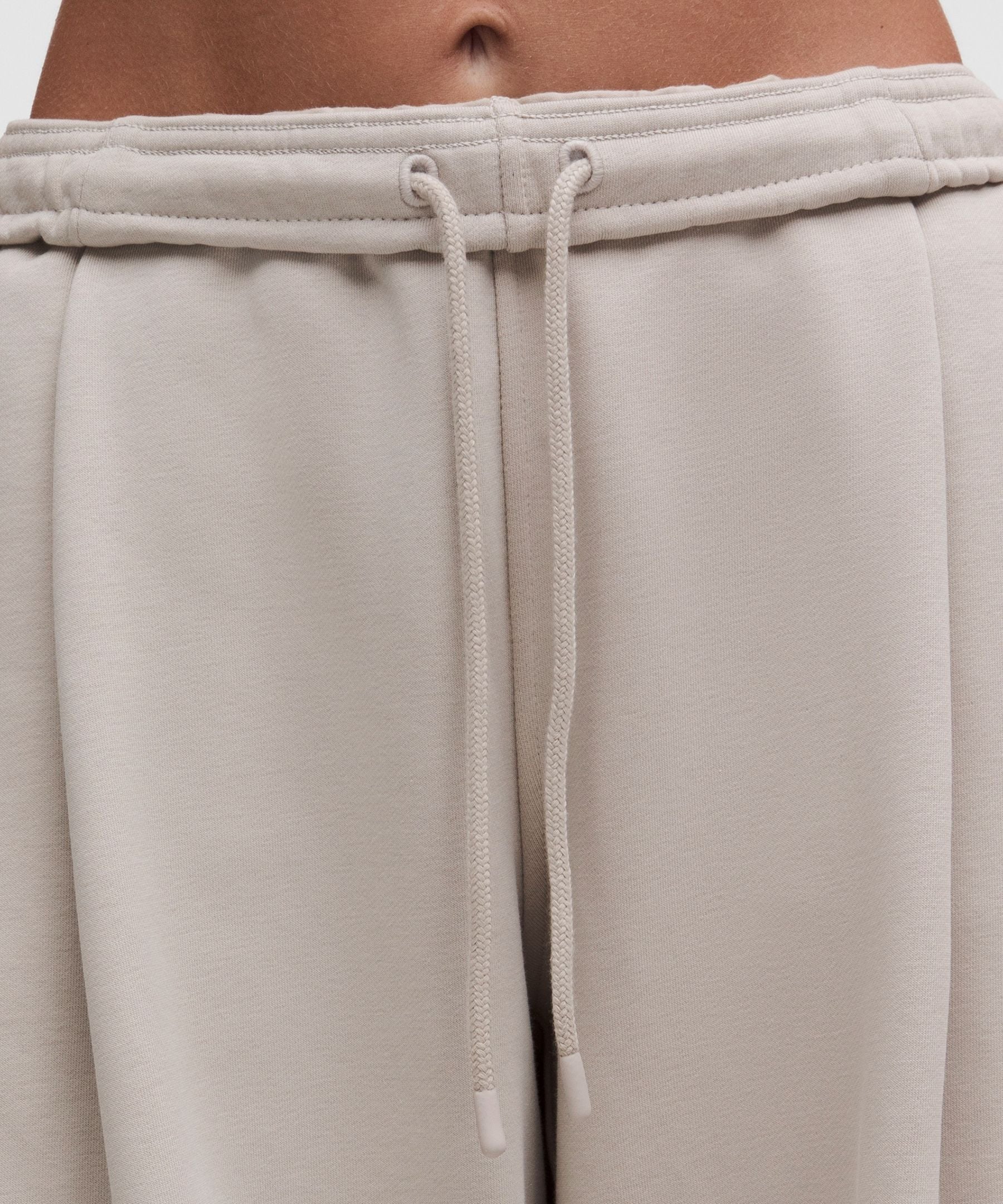 Lululemon French Terry Mid-Rise Wide-Leg Pant