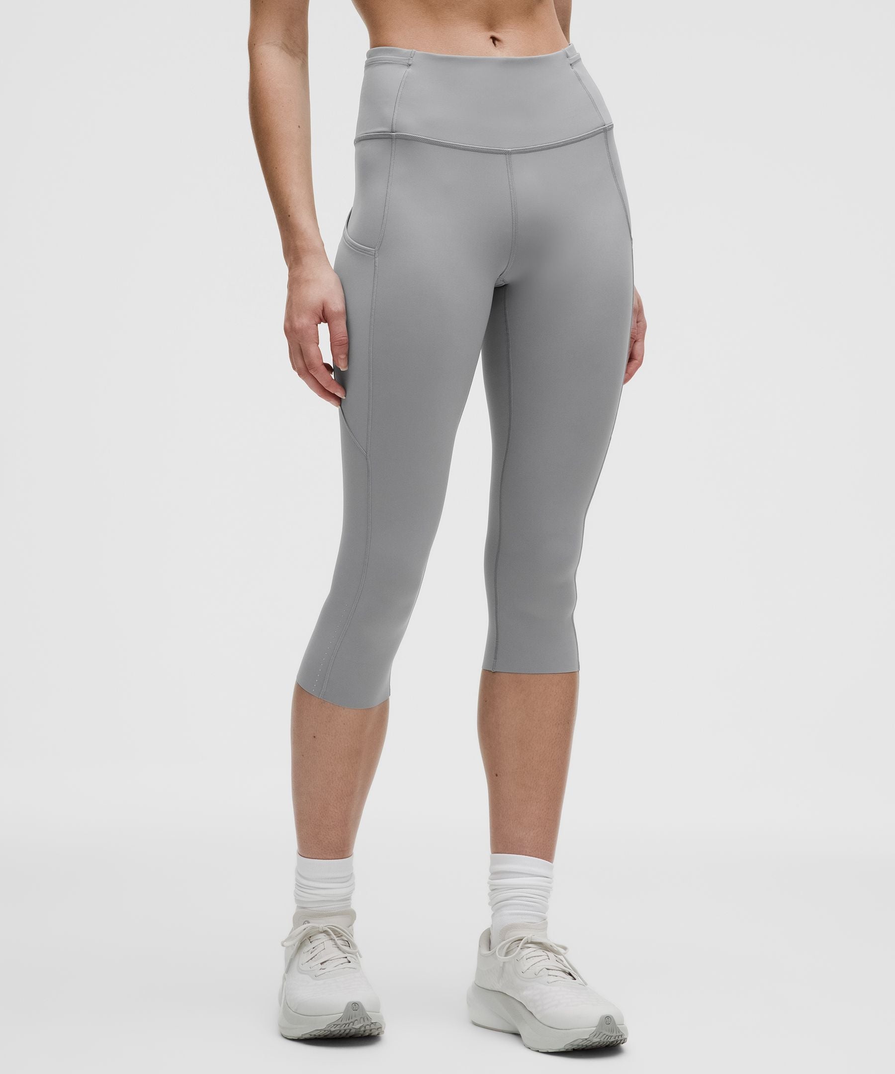 Lululemon Fast and Free High-Rise Crop 19" *7 Pocket