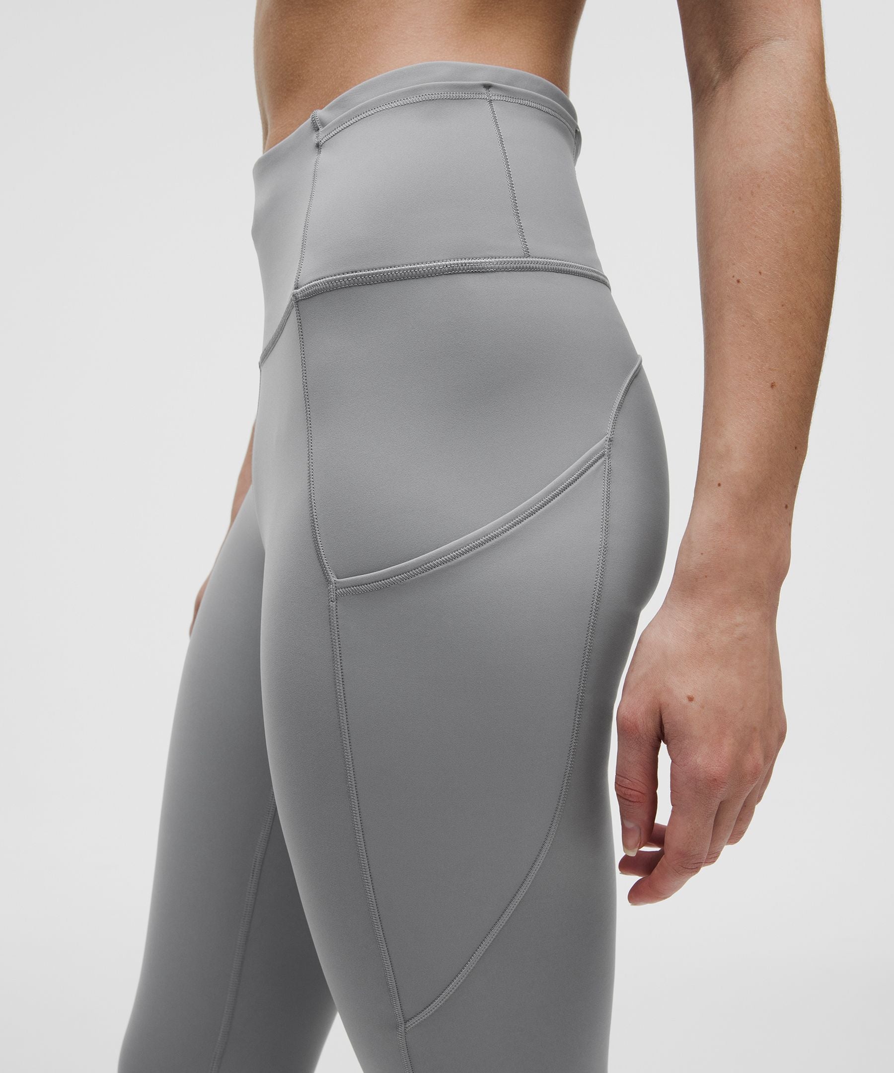 Lululemon Fast and Free High-Rise Crop 19" *7 Pocket