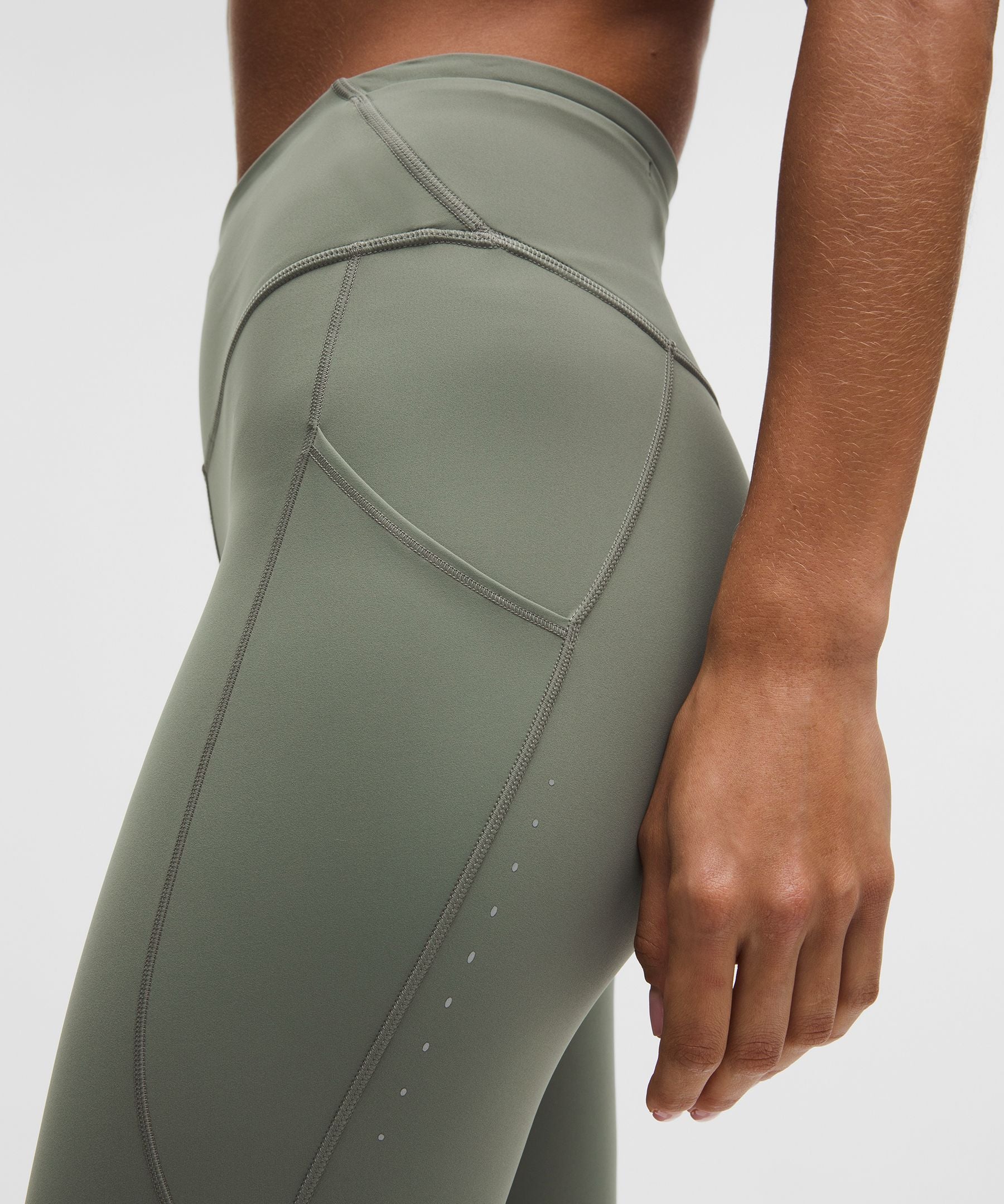 Lululemon Women's Fast and Free High-Rise Crop 23" *5 Pocket