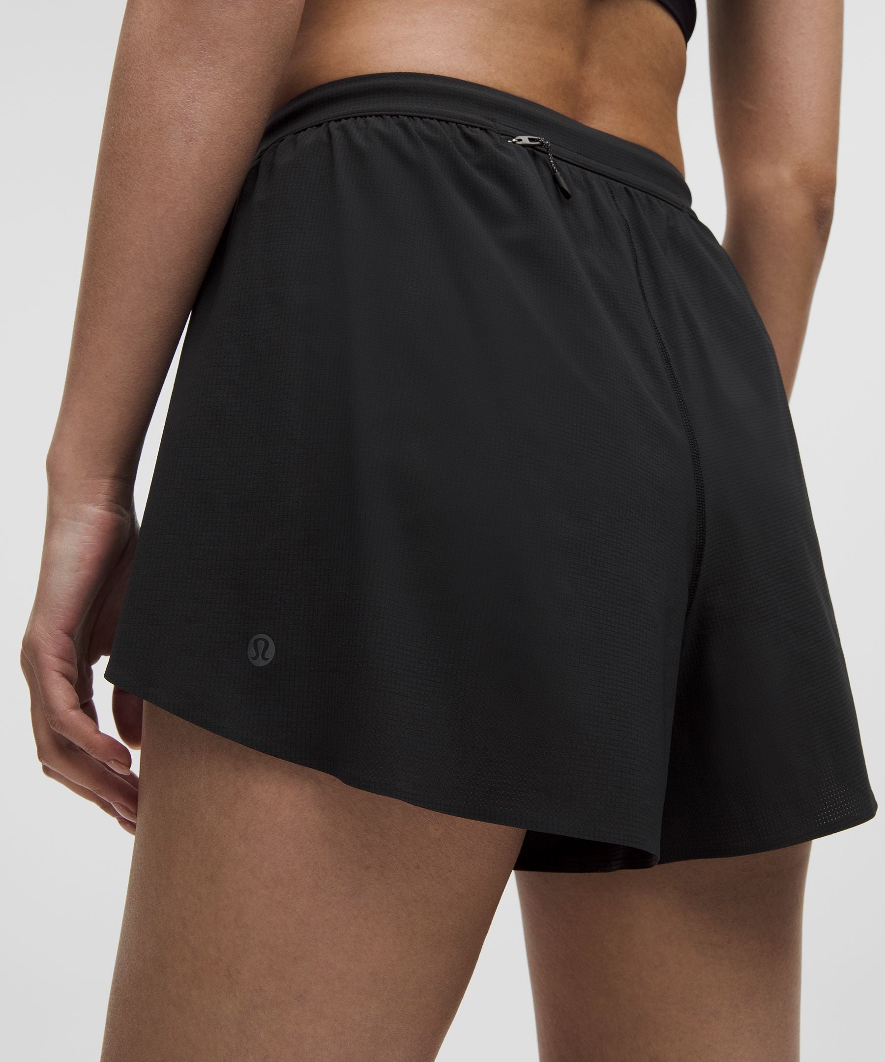 Lululemon Women's Mile Maker Run Crew Graphic Woven High-Rise Short 3"