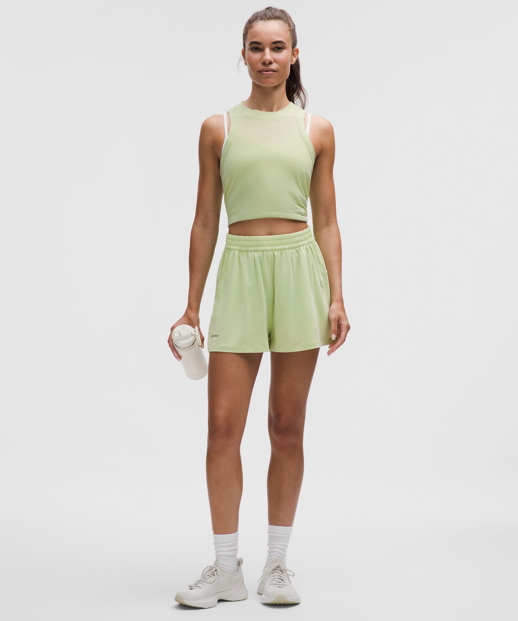 Lululemon Women's Jersey Training Super-High-Rise Lined Short 2"