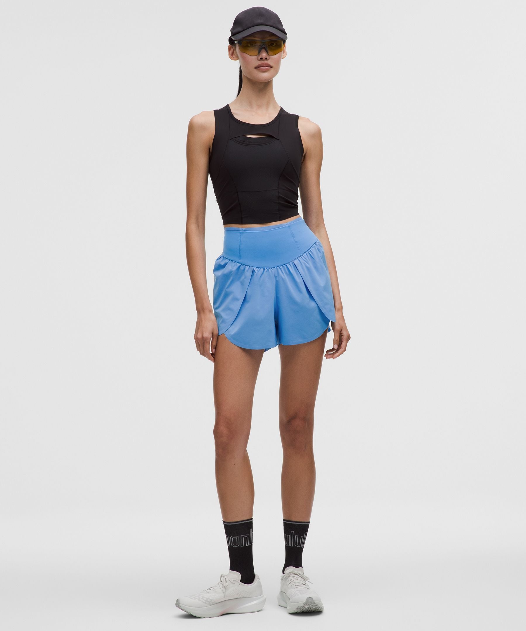 Lululemon Women's lululemon Go Further Super-High-Rise Split Short 3"