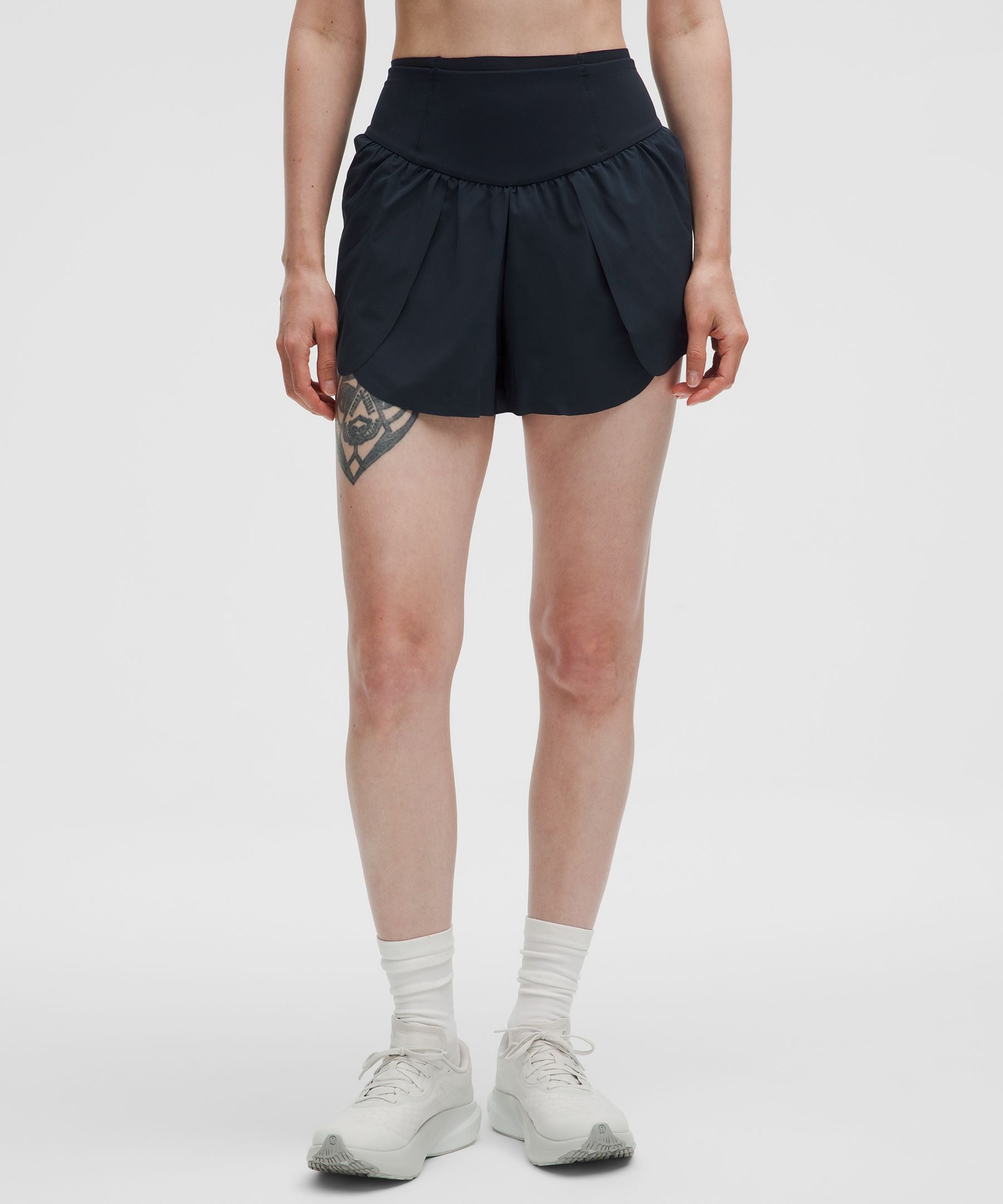 Lululemon Women's lululemon Go Further Super-High-Rise Split Short 3"