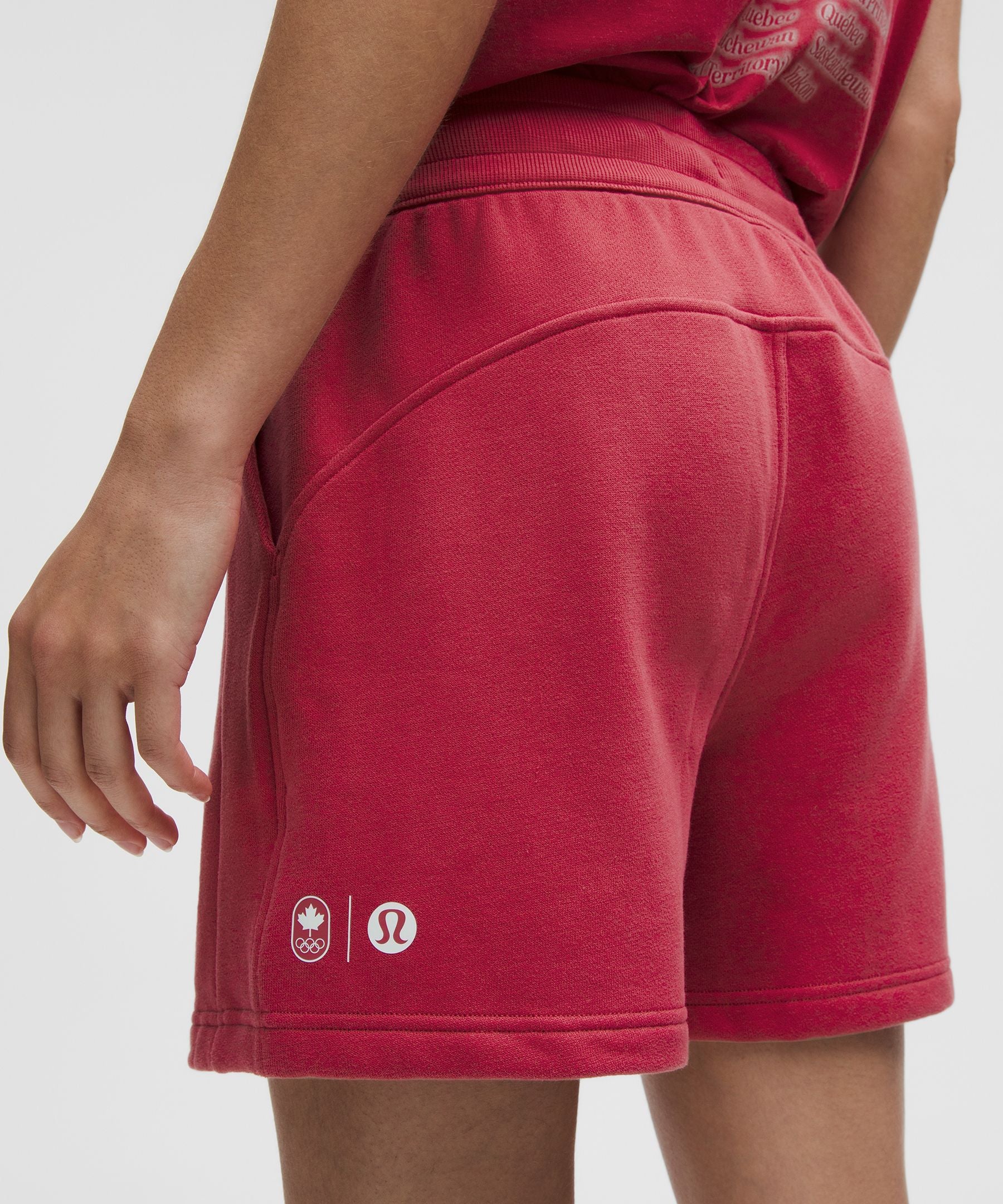 Lululemon Women's Team Canada Scuba High-Rise Short 5" *COC Logo