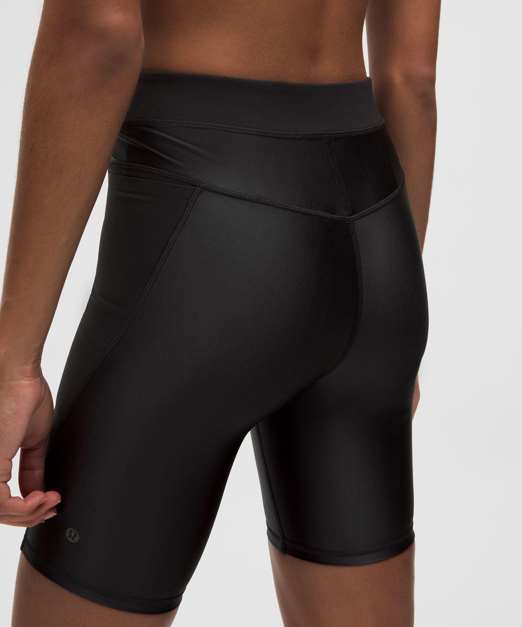 Lululemon Women's Satin Shine Panelled High-Rise Short 8" *Wordmark