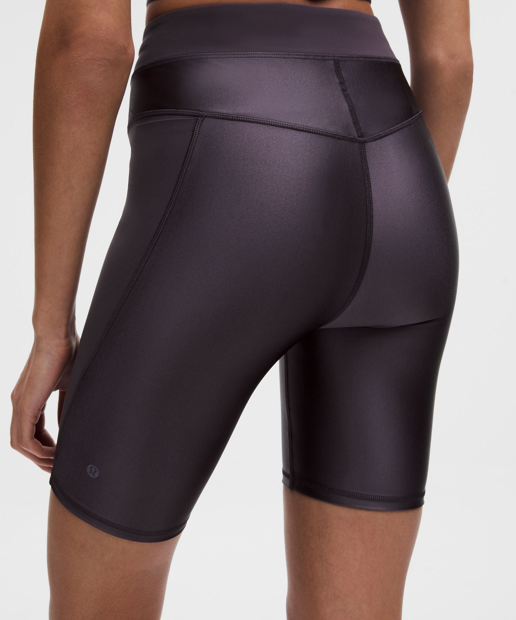 Lululemon Women's Satin Shine Panelled High-Rise Short 8" *Wordmark