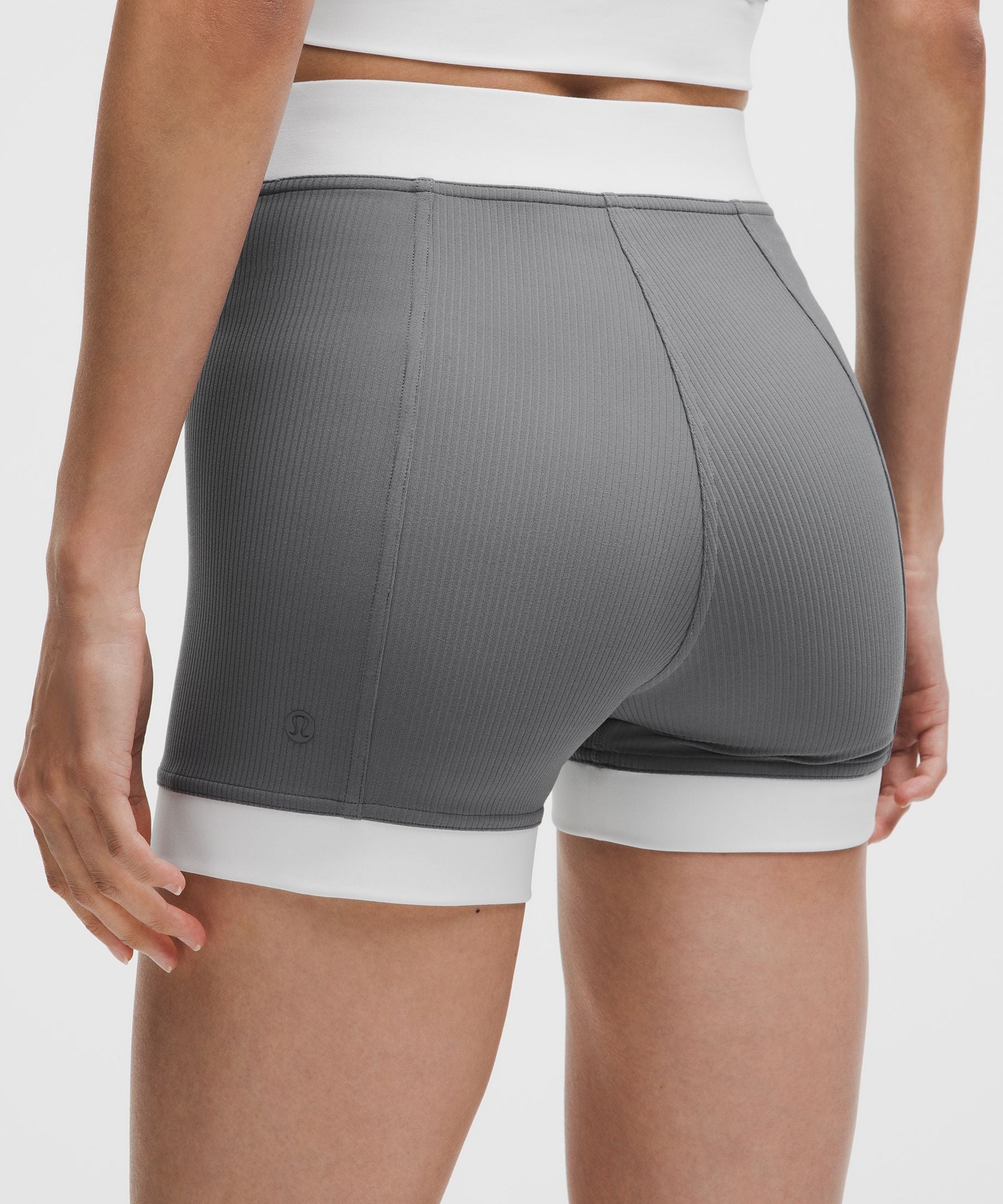 Lululemon Women's Ribbed Nulu High-Rise Short 3.5"