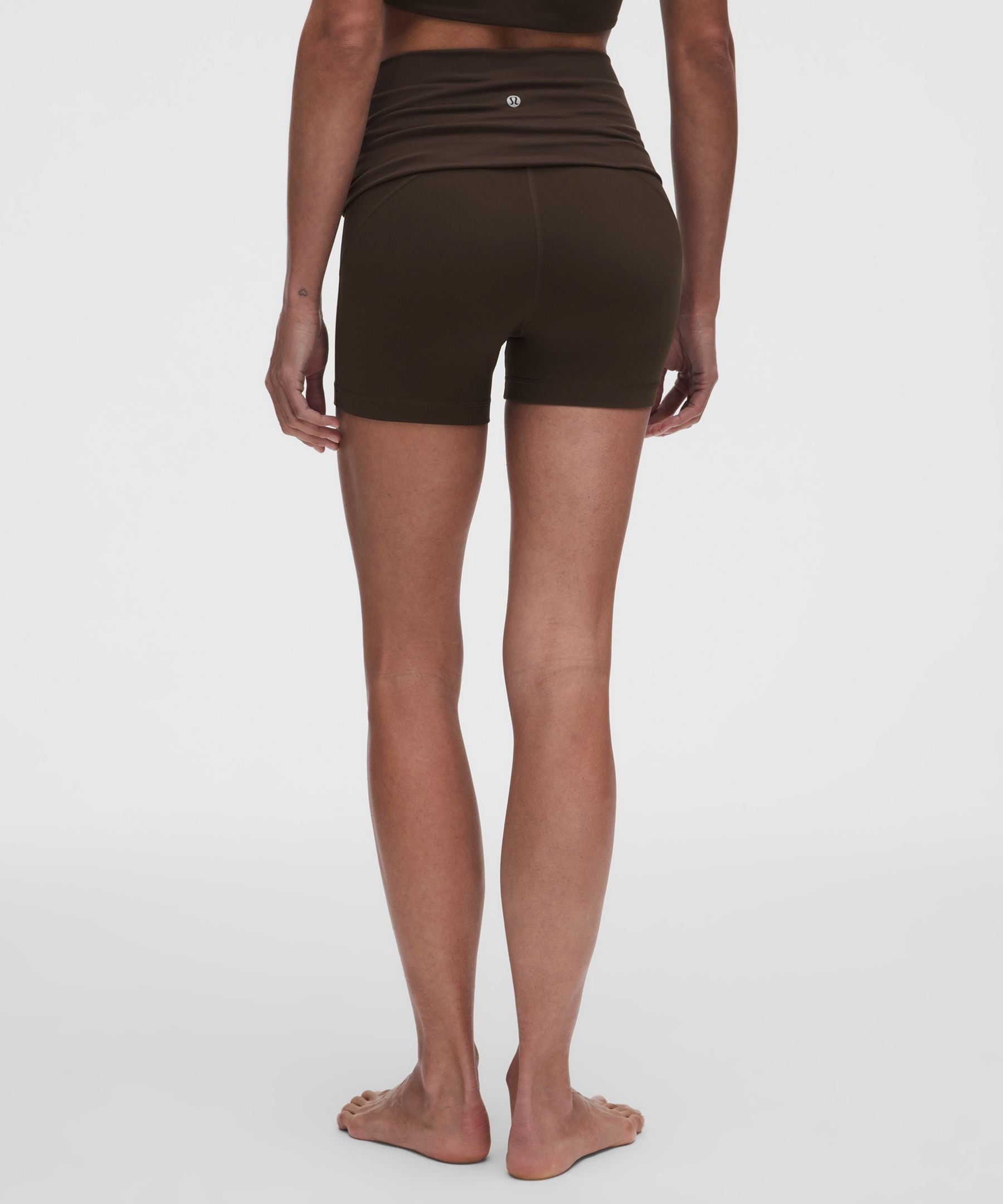 Lululemon Women's Groove Foldover Mid-Rise Short 4"
