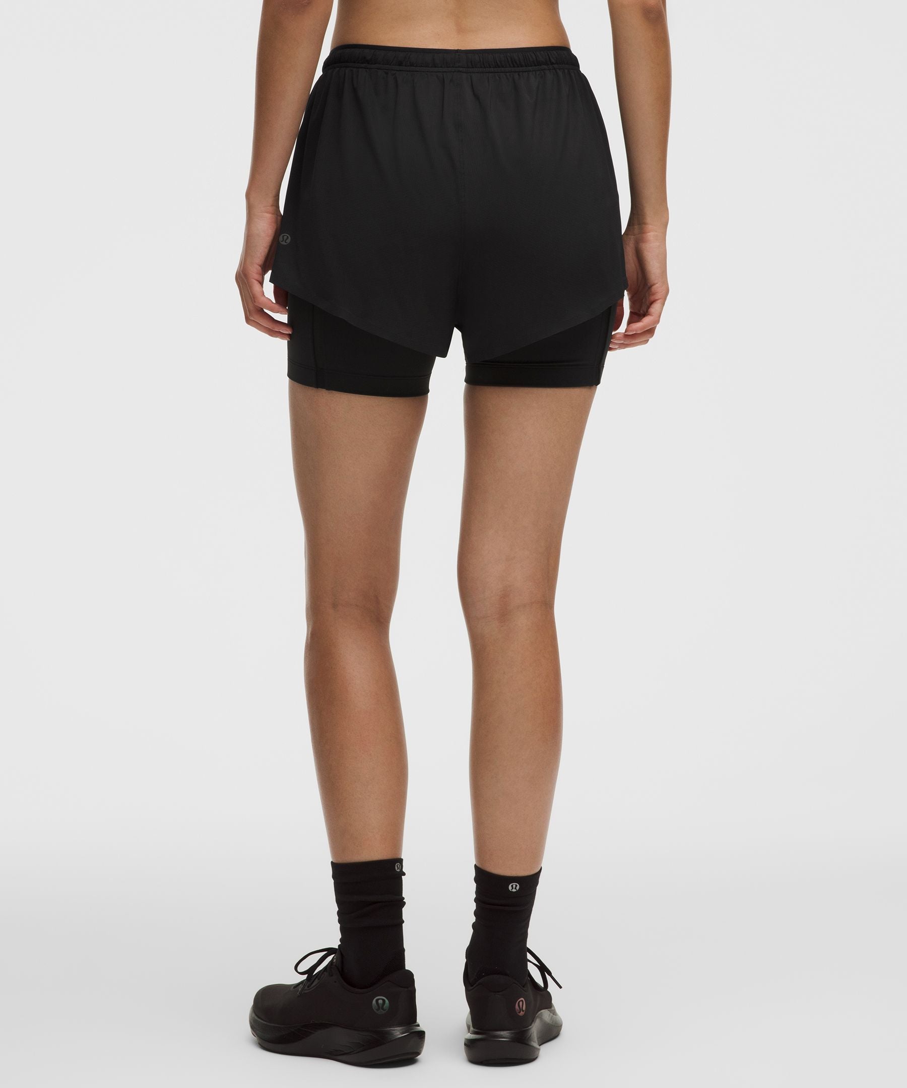 Lululemon Women's Lightweight 2-in-1 Running High-Rise Short