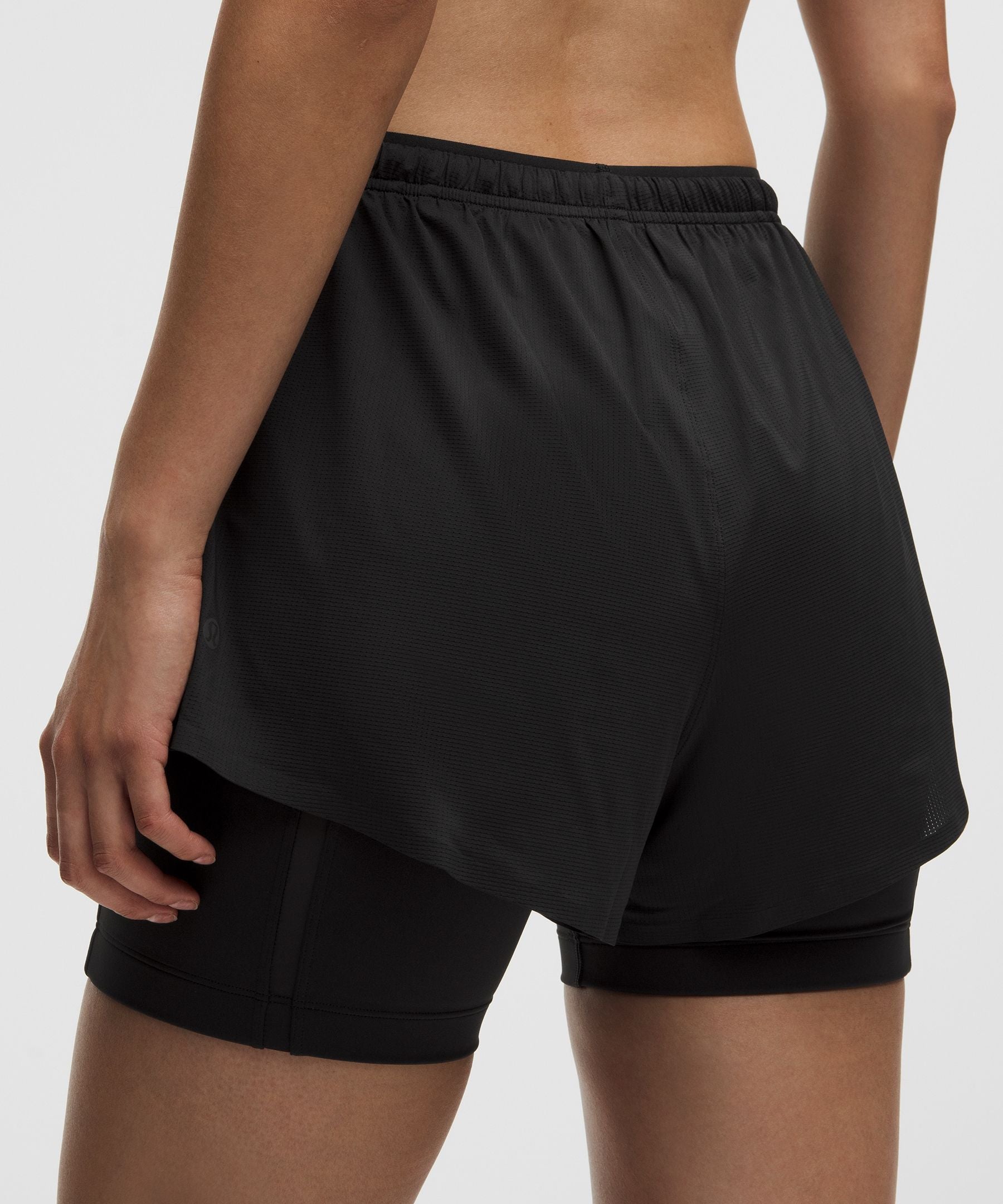 Lululemon Women's Lightweight 2-in-1 Running High-Rise Short