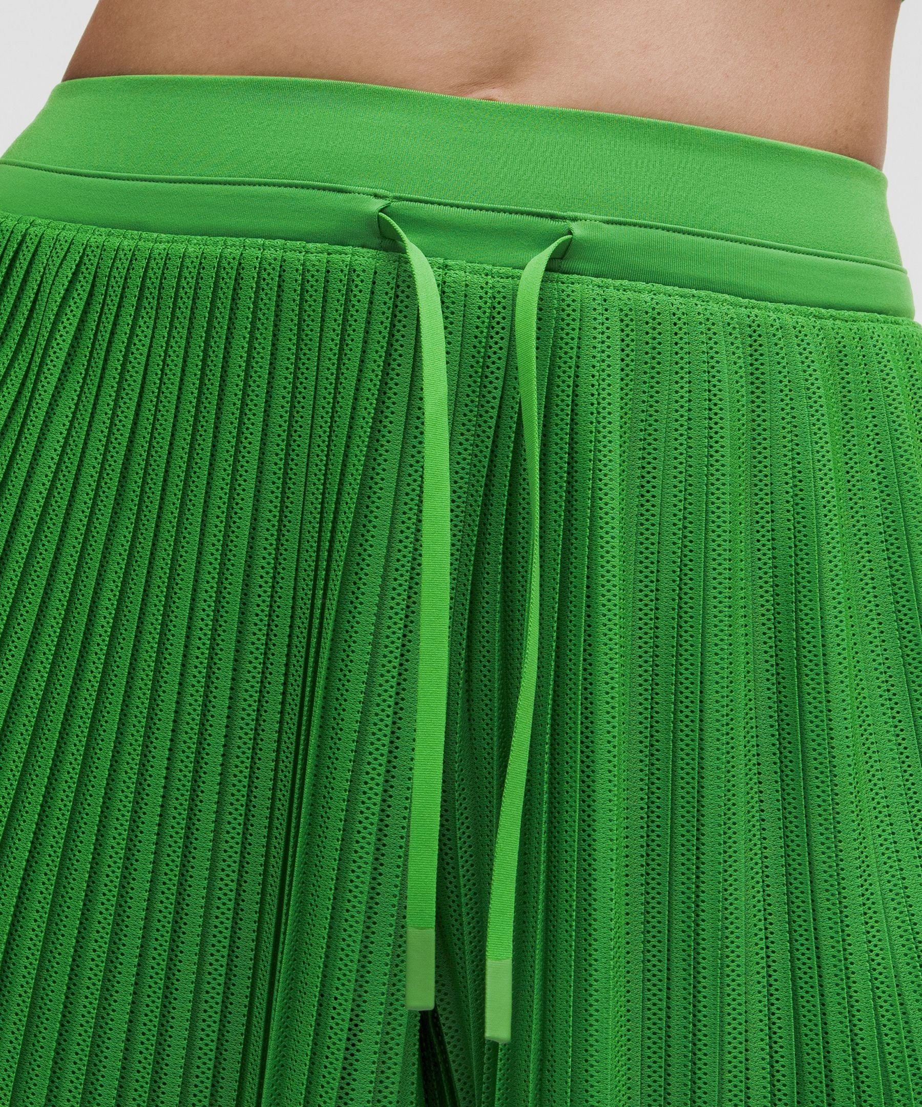 Lululemon Women's Ace Advantage High-Rise Pleated Tennis Short 2"
