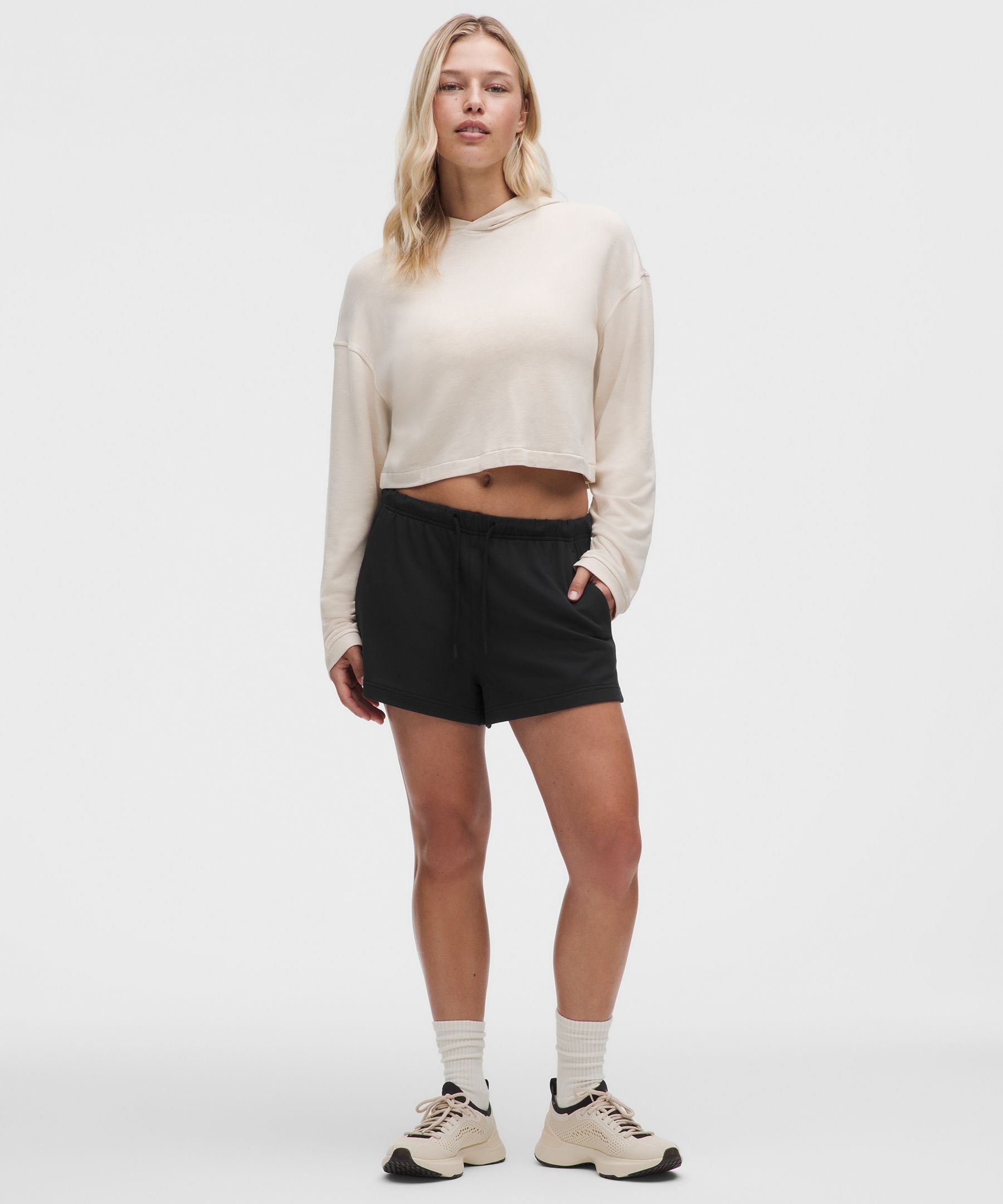 Lululemon Women's BeCalm Mid-Rise Short 3"