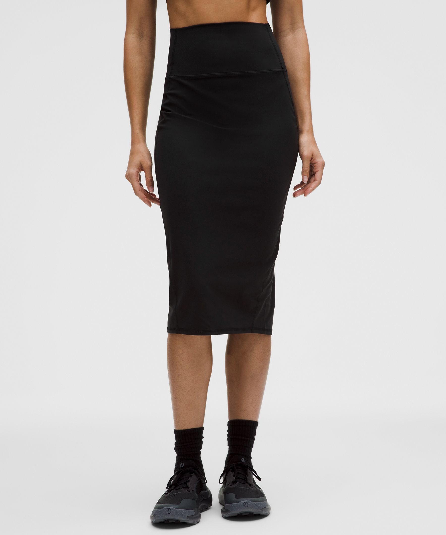 Lululemon Nulu Slim-Fit High-Rise Midi Skirt