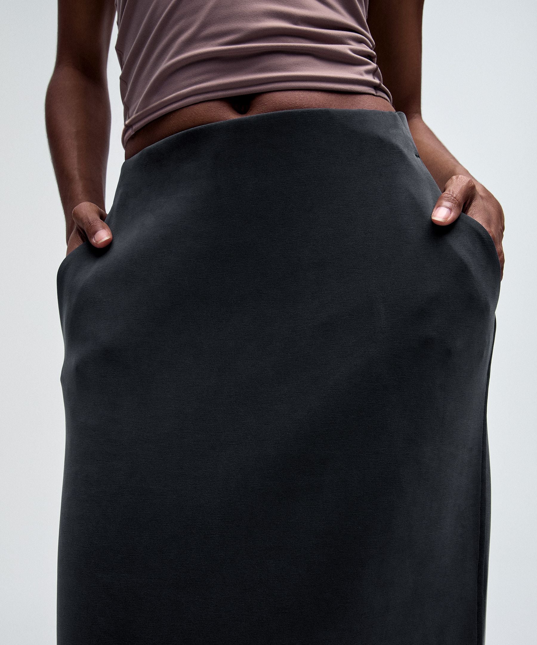 Lululemon Softstreme High-Rise Midi Skirt