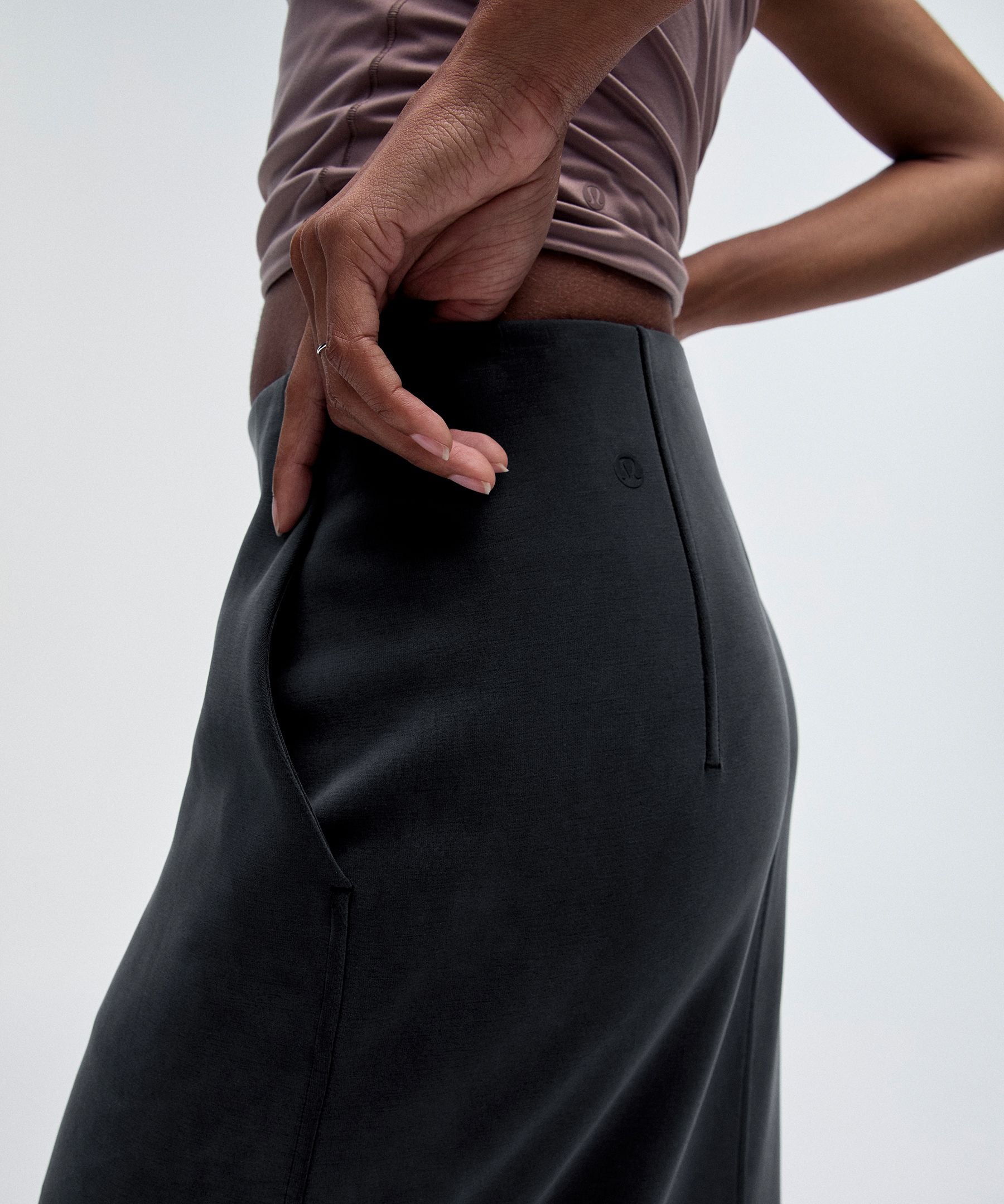Lululemon Softstreme High-Rise Midi Skirt