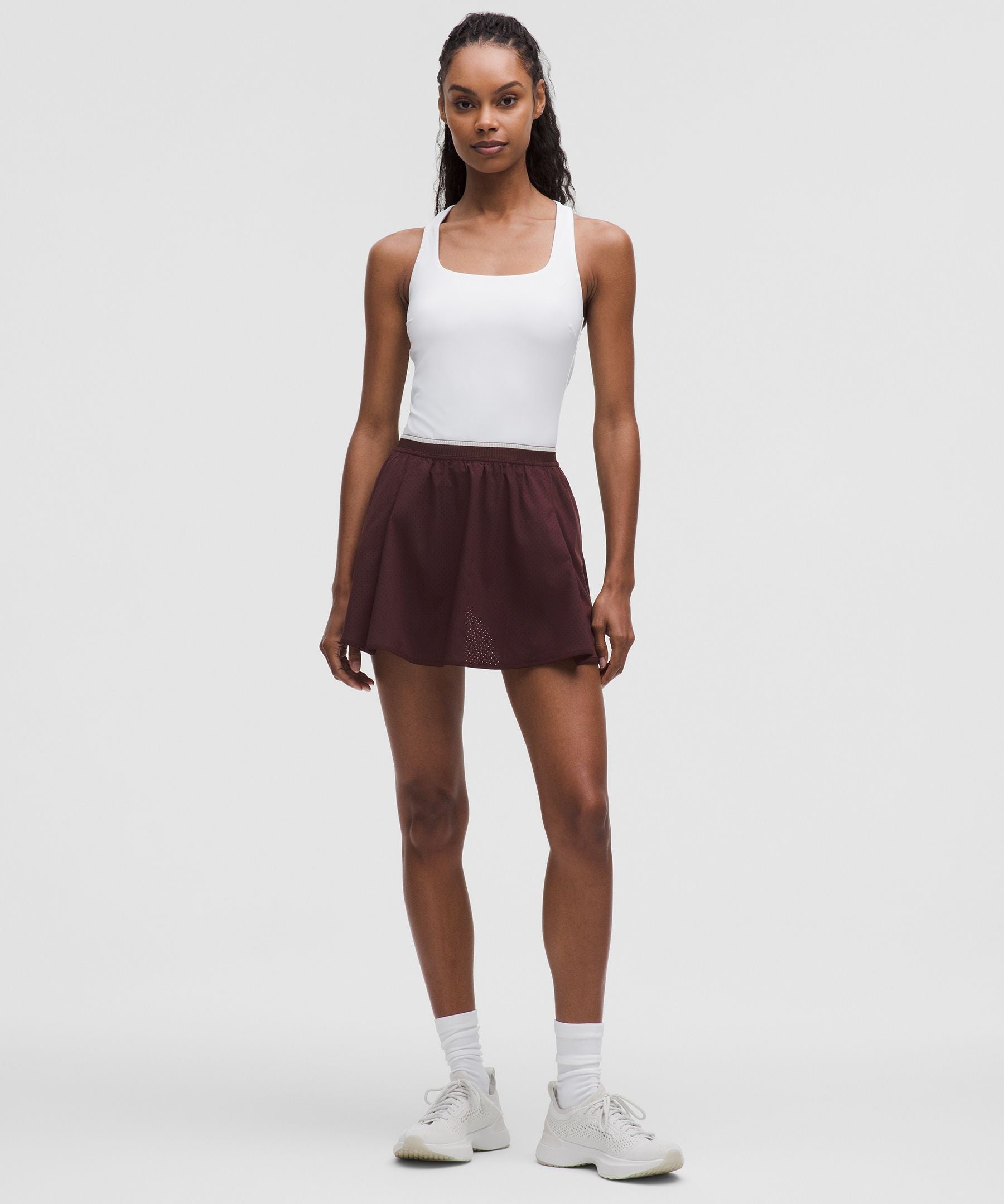 Lululemon Perforated Narrow Waistband Tennis Skirt