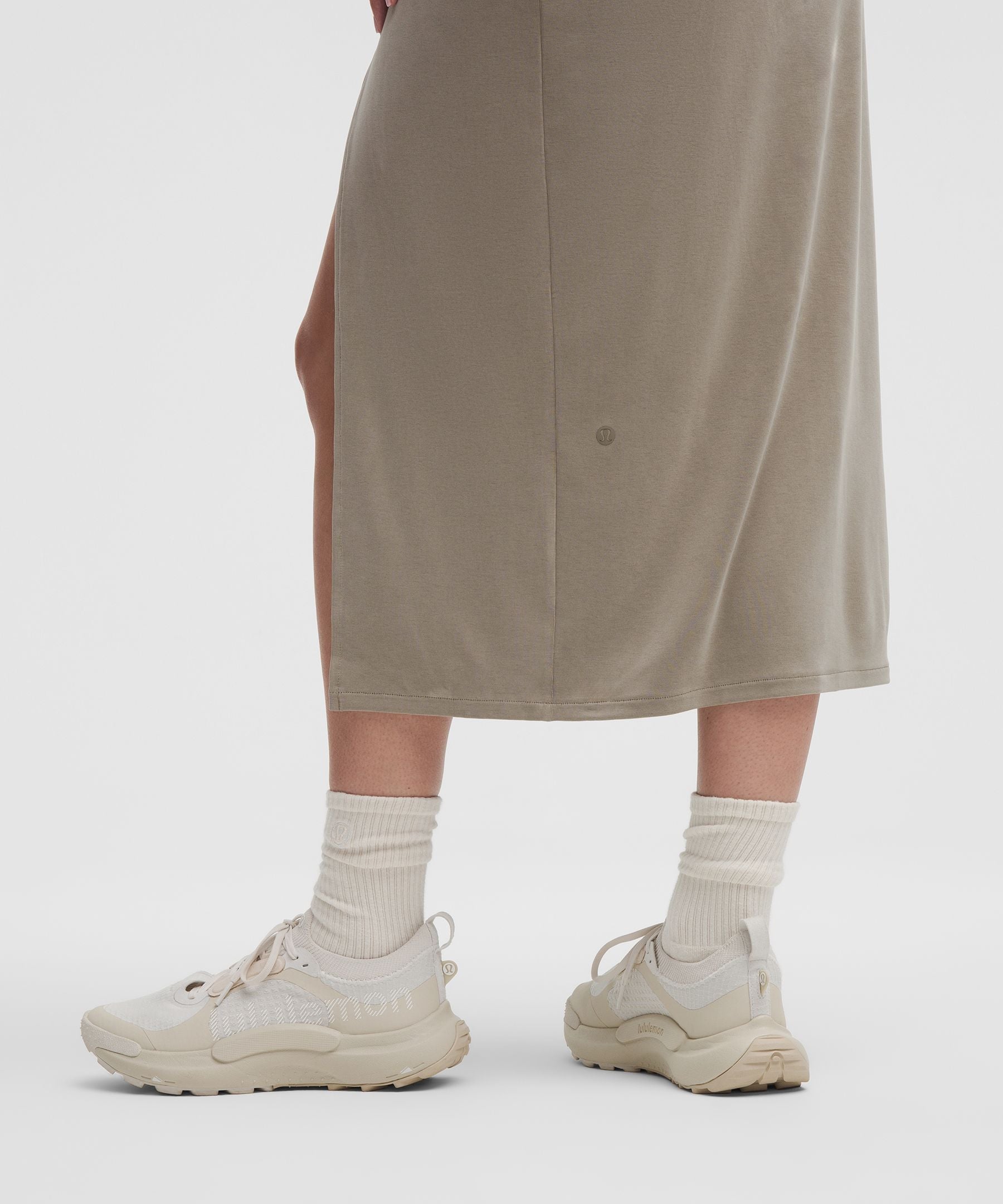 Lululemon Drapey Softstreme Midi Skirt