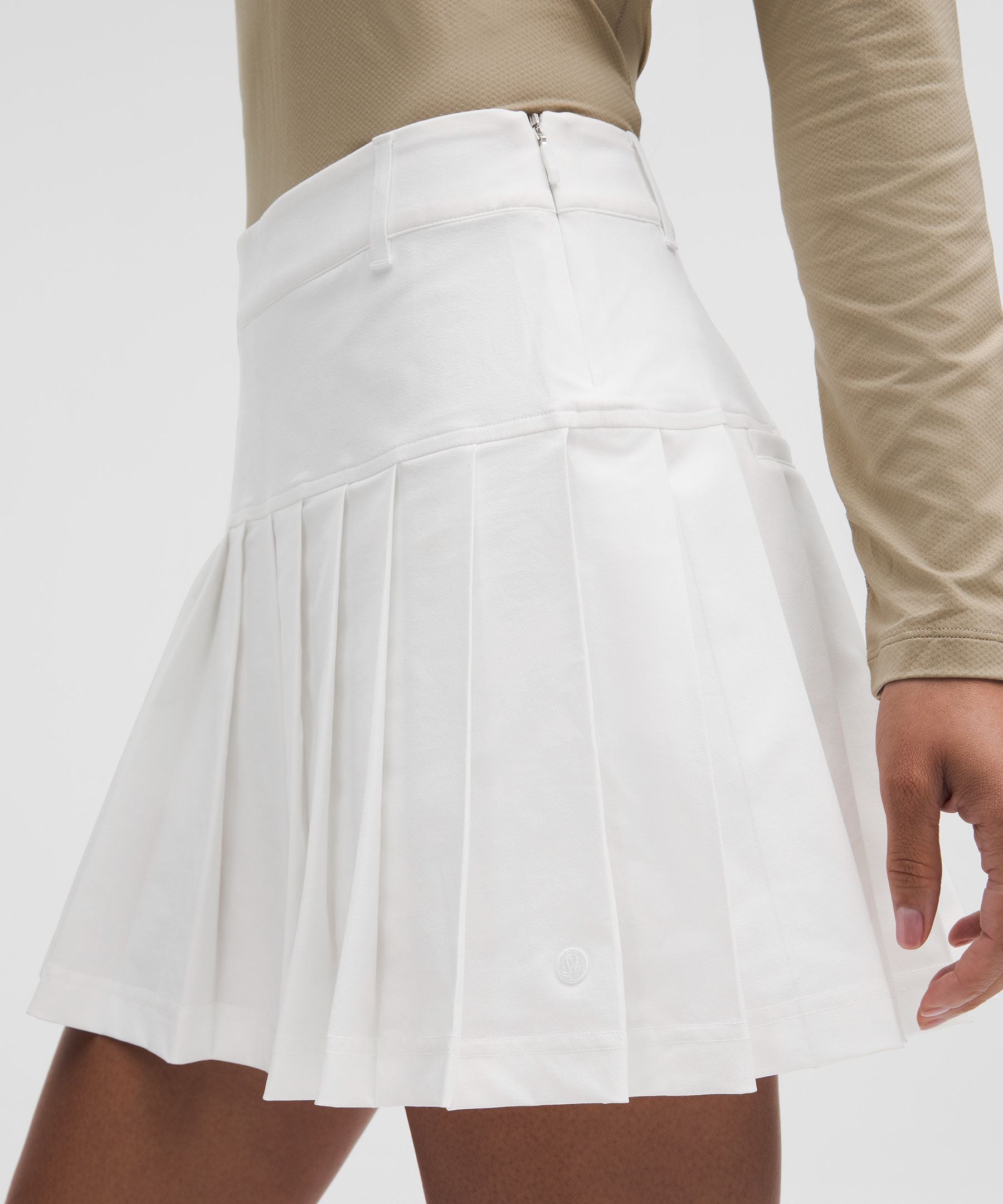 Lululemon Drop-Waist Pleated High-Rise Golf Skirt
