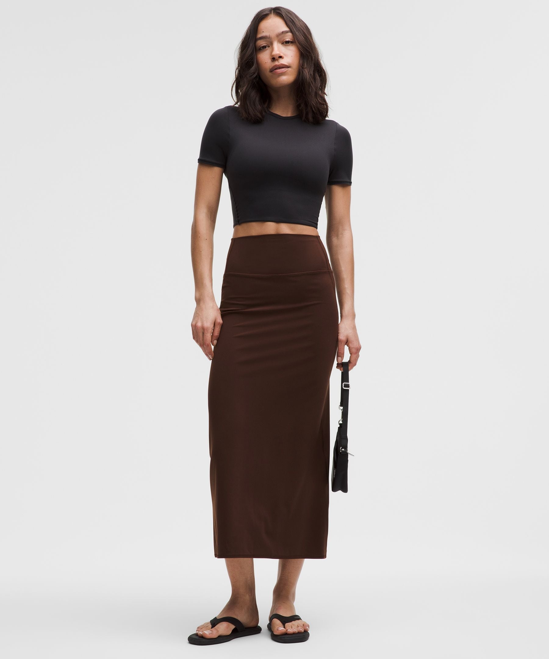 Lululemon Nulu Slim-Fit High-Rise Maxi Skirt