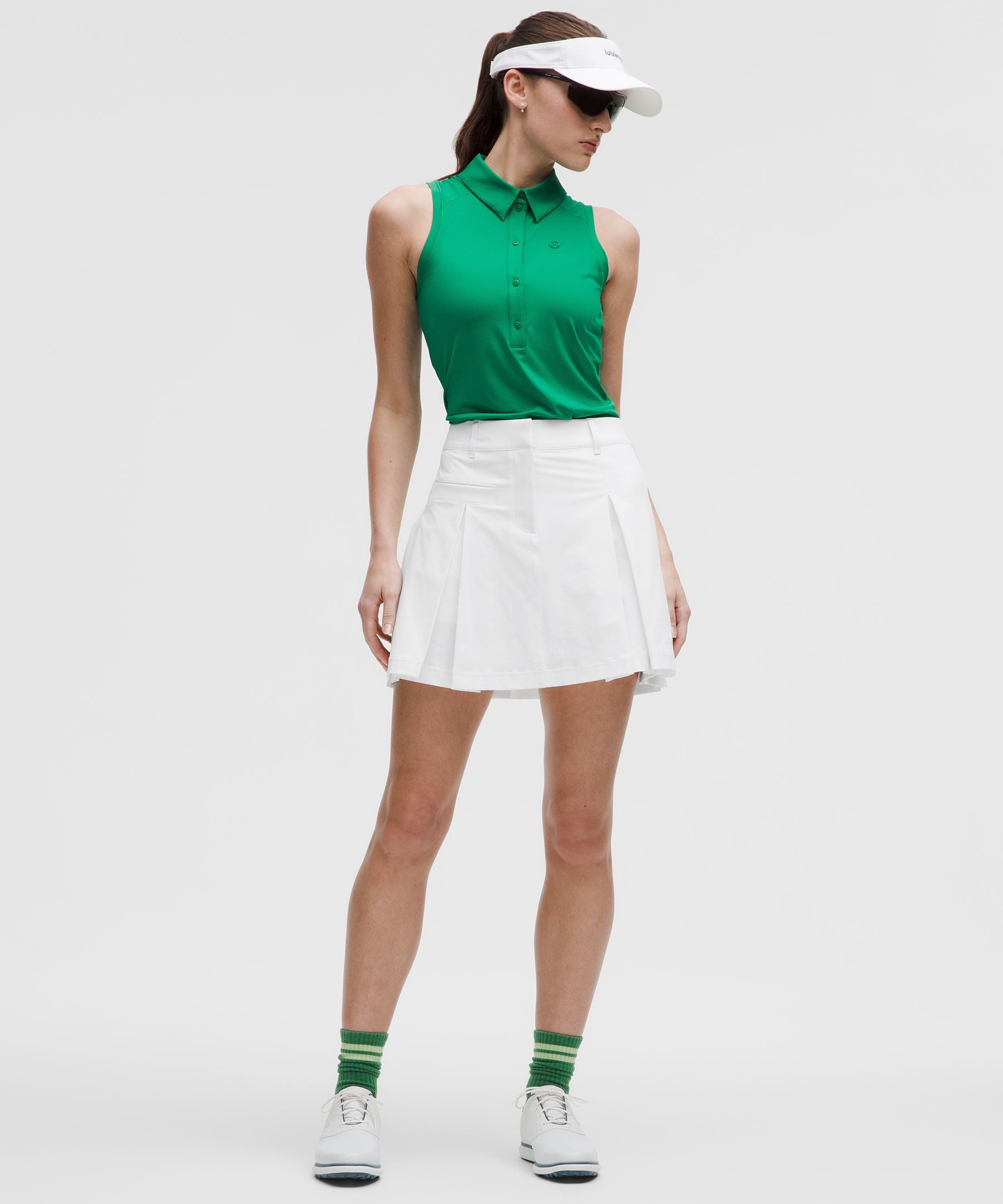 Lululemon Box-Pleat High-Rise Golf Skirt