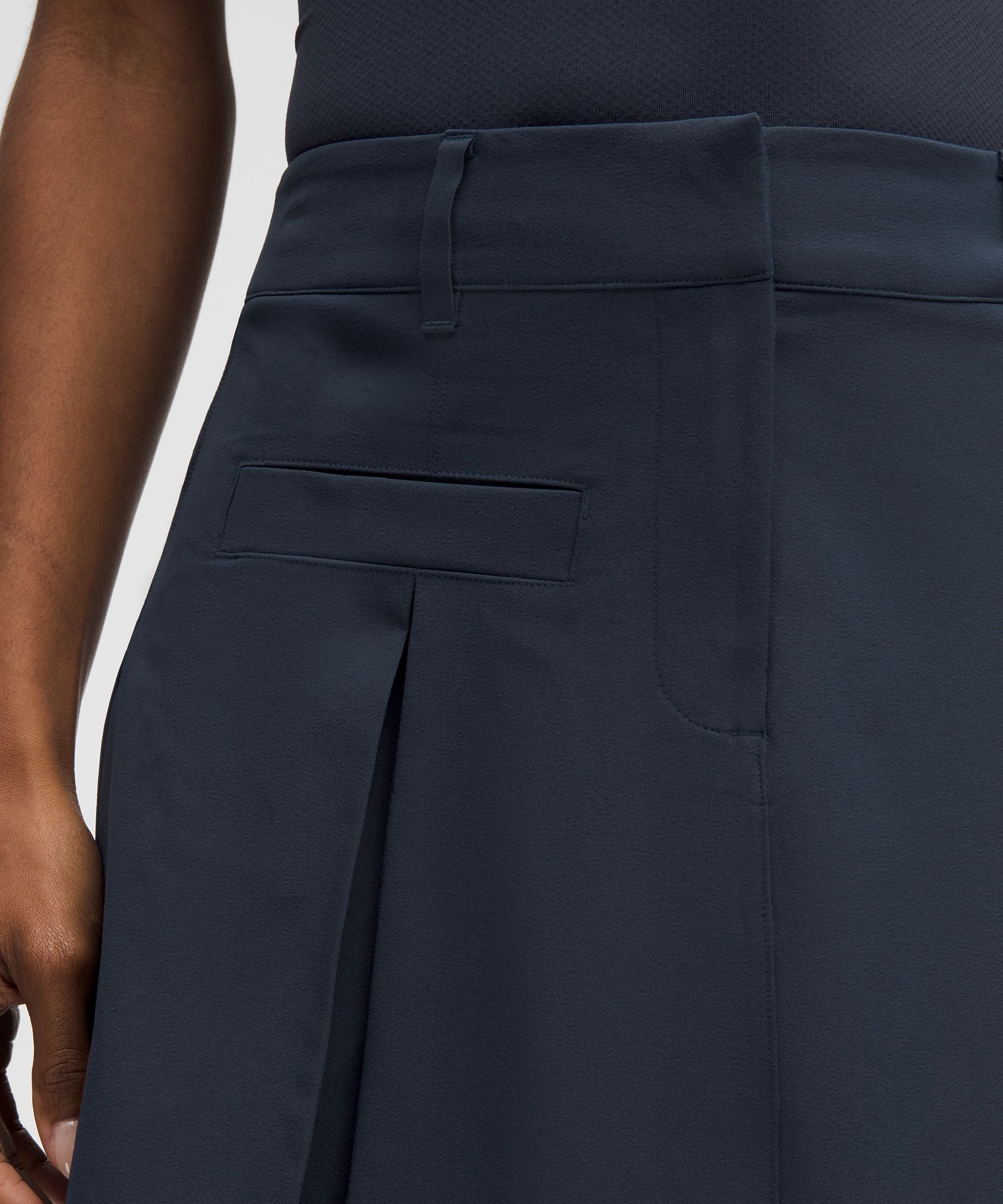 Lululemon Box-Pleat High-Rise Golf Skirt