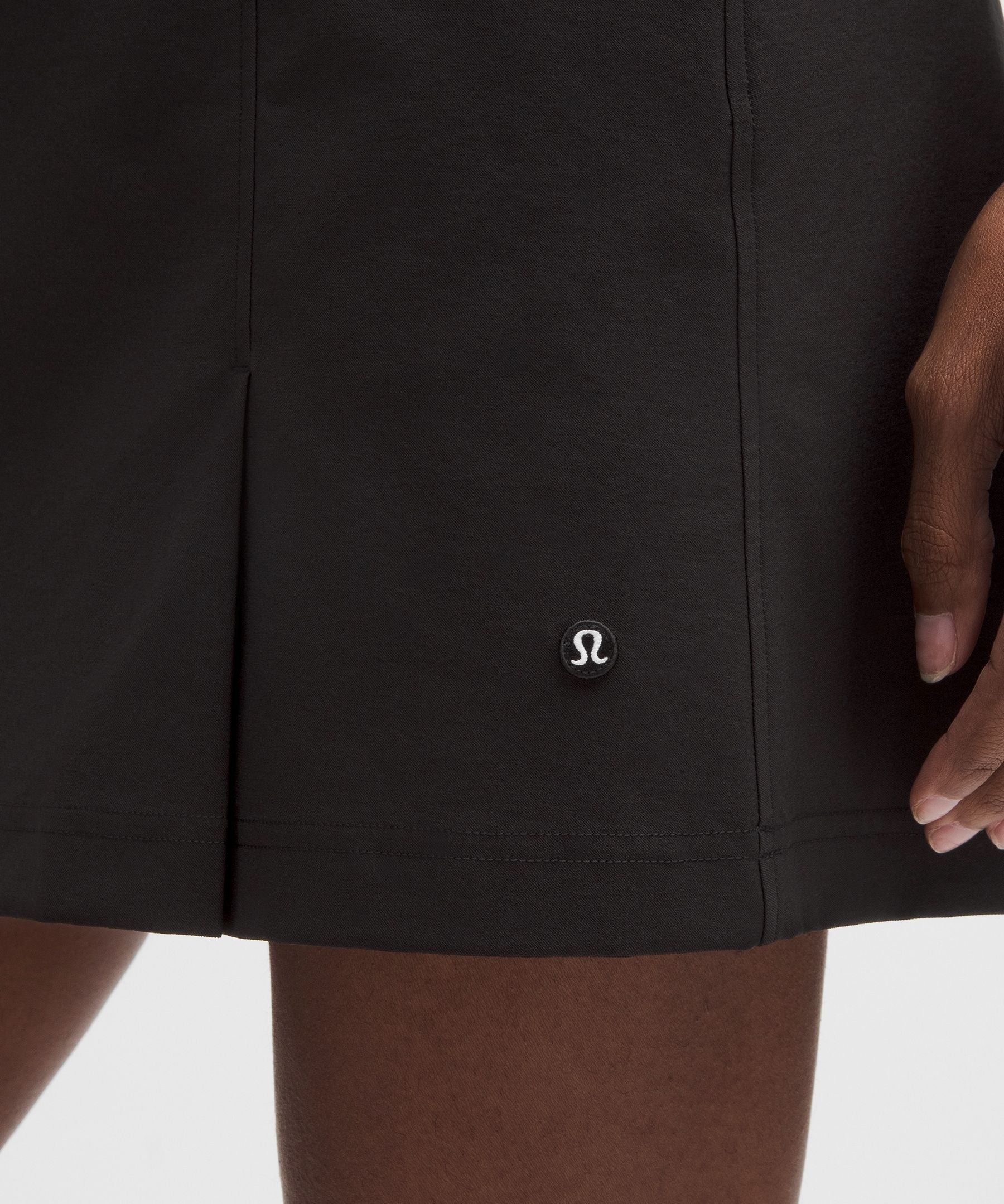 Lululemon Stretch Twill Front Pleat Golf Skirt *Embroidered Logo