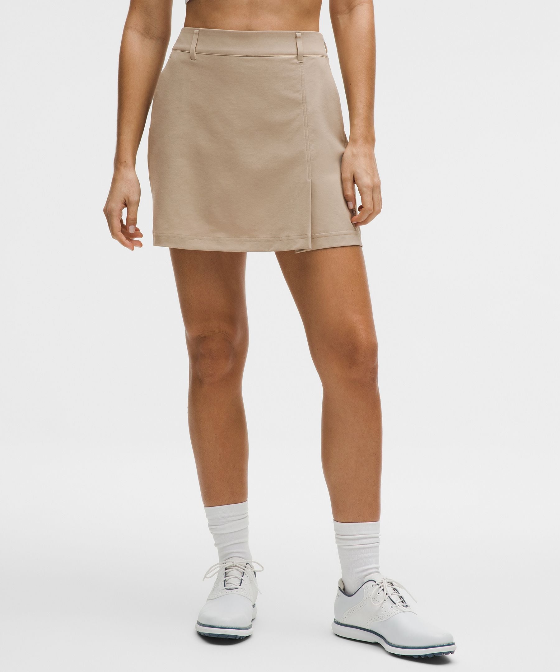 Lululemon Stretch Twill Front Pleat Golf Skirt *Embroidered Logo