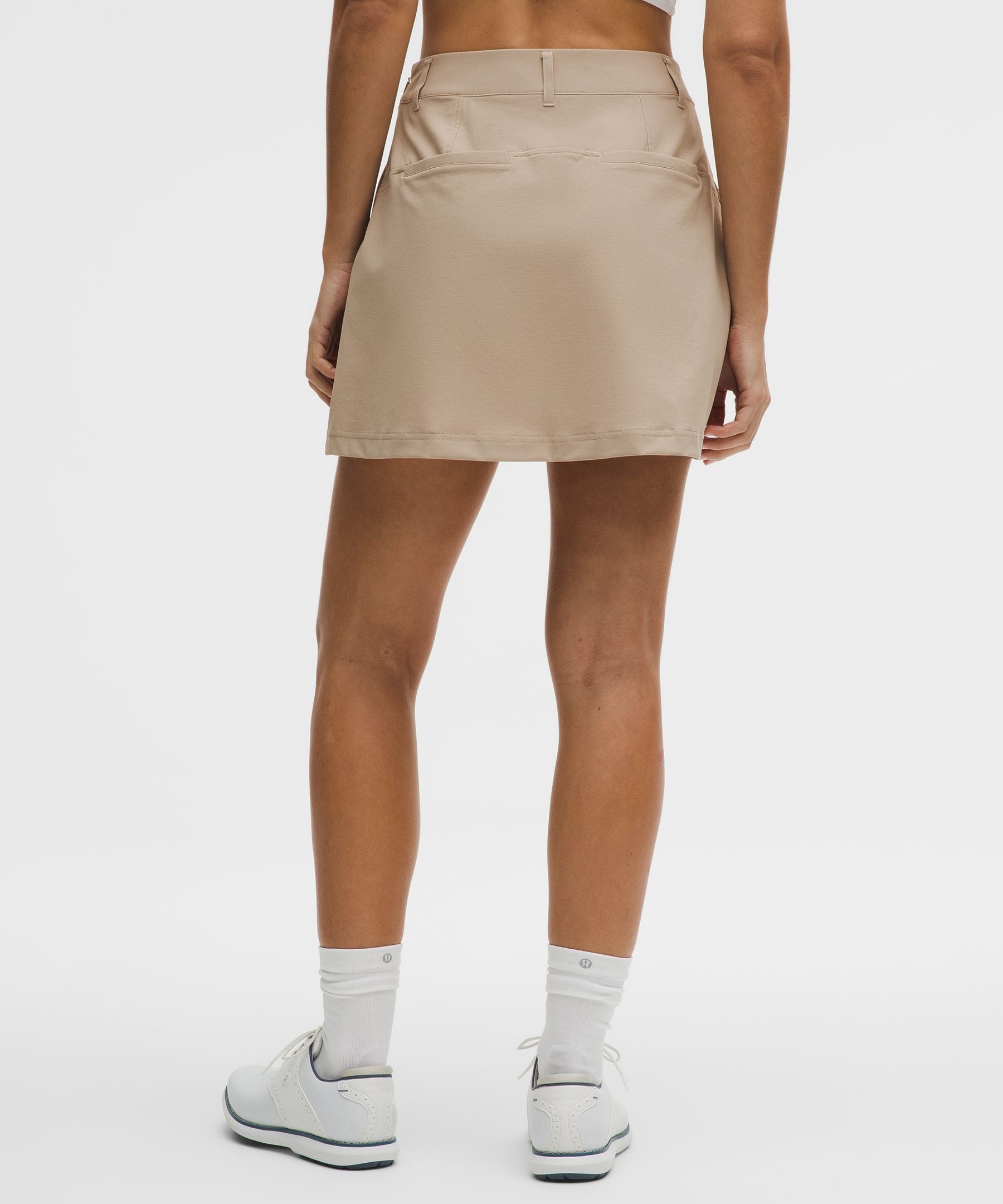 Lululemon Stretch Twill Front Pleat Golf Skirt *Embroidered Logo