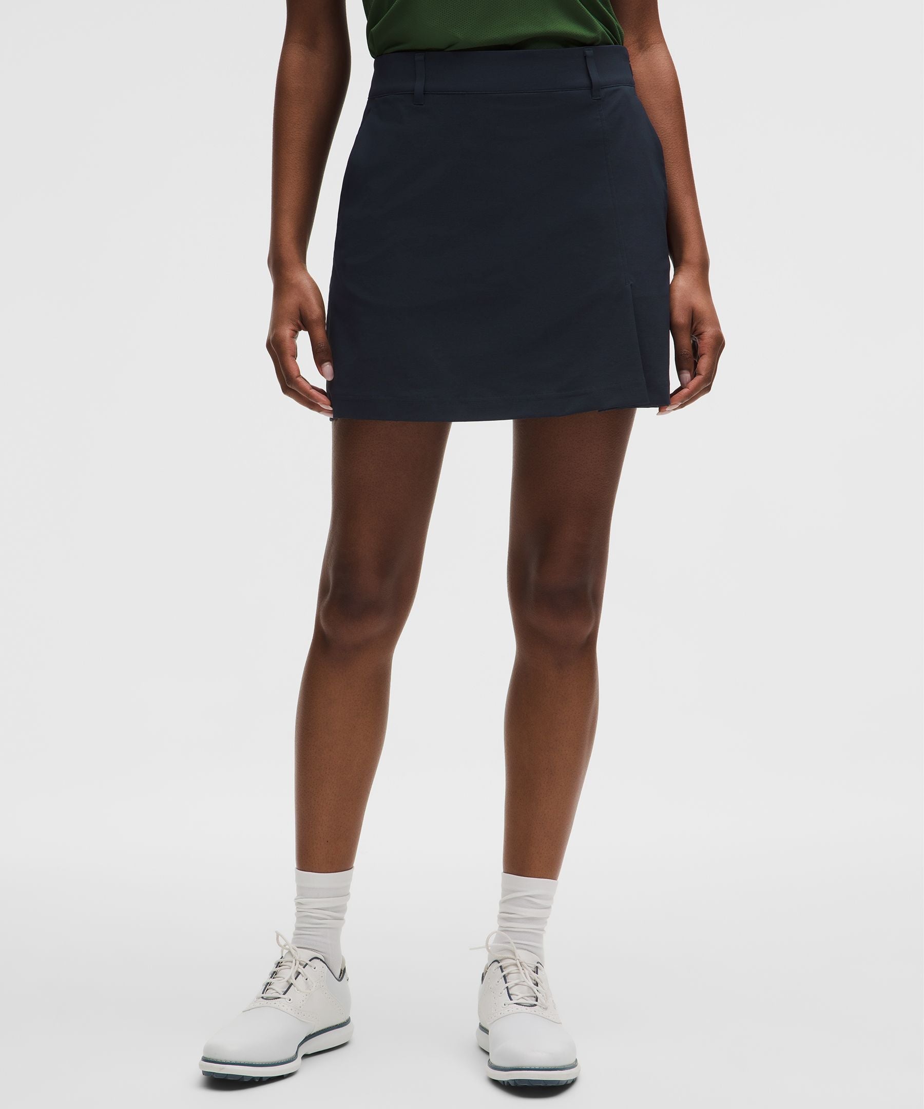Lululemon Stretch Twill Front Pleat Golf Skirt *Embroidered Logo