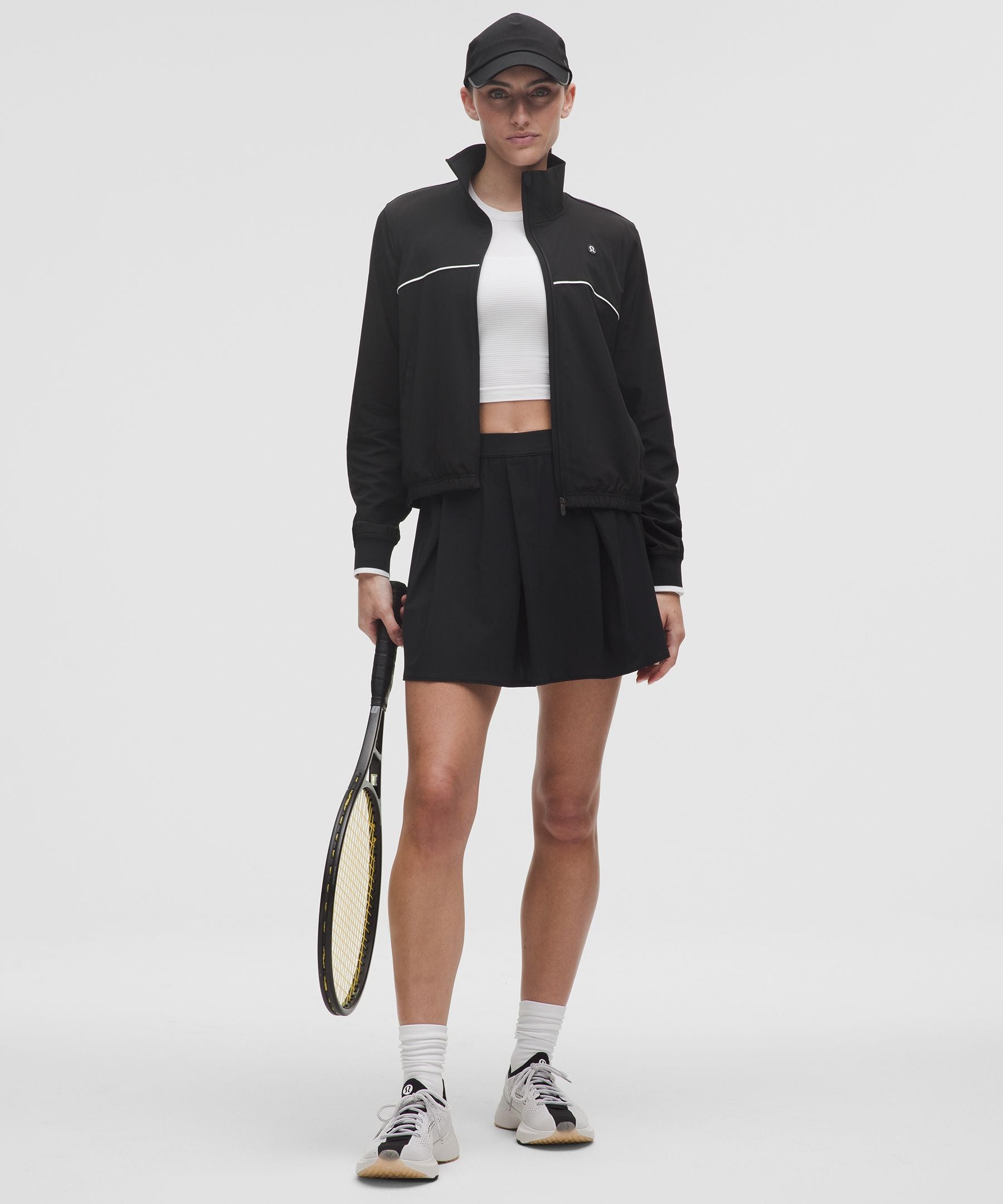 Lululemon Angled-Pleat High-Rise Tennis Skirt