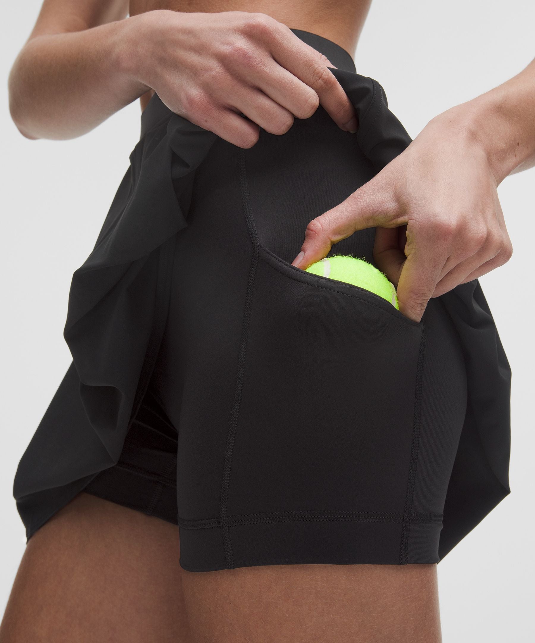 Lululemon Angled-Pleat High-Rise Tennis Skirt