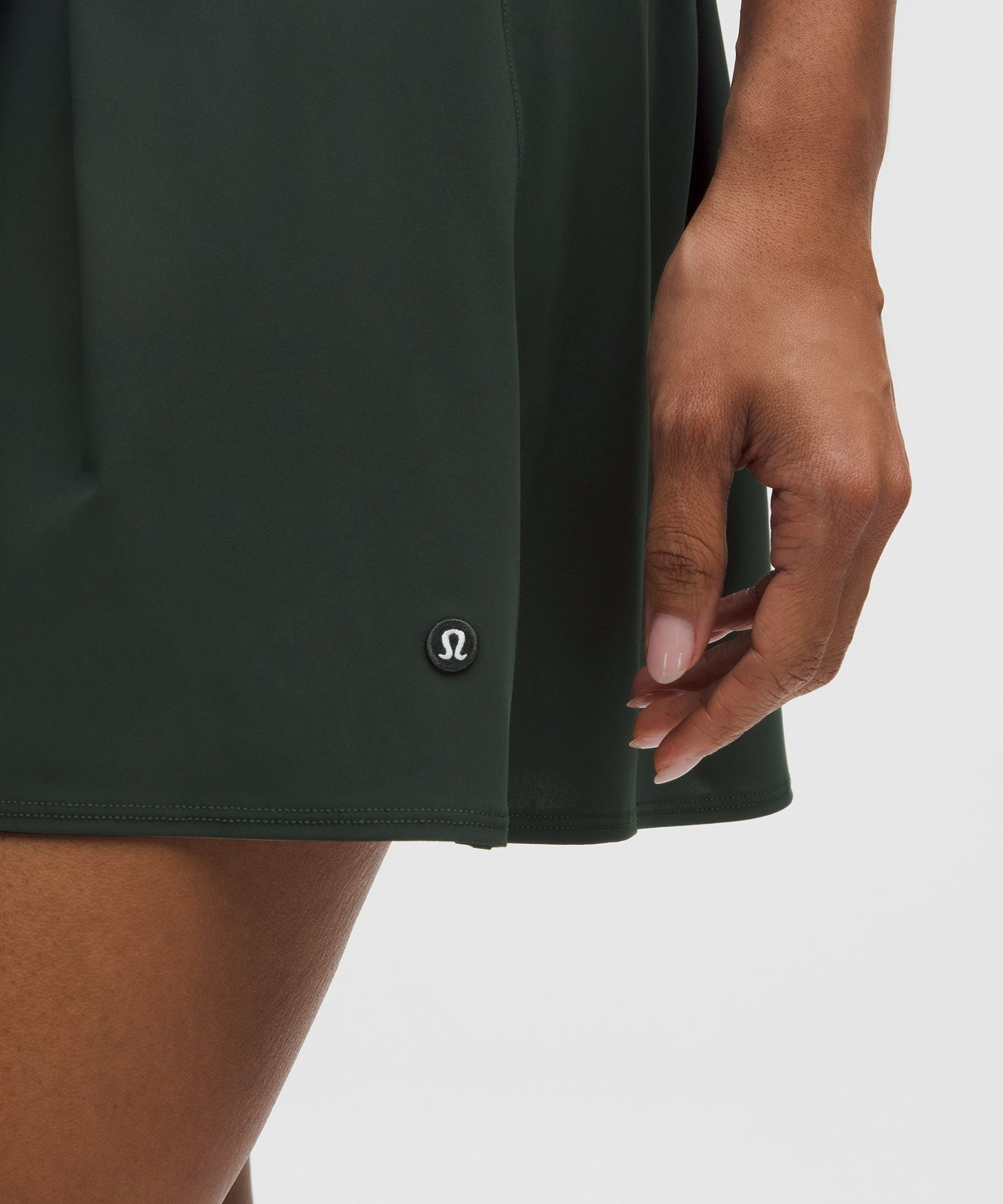 Lululemon Angled-Pleat High-Rise Tennis Skirt