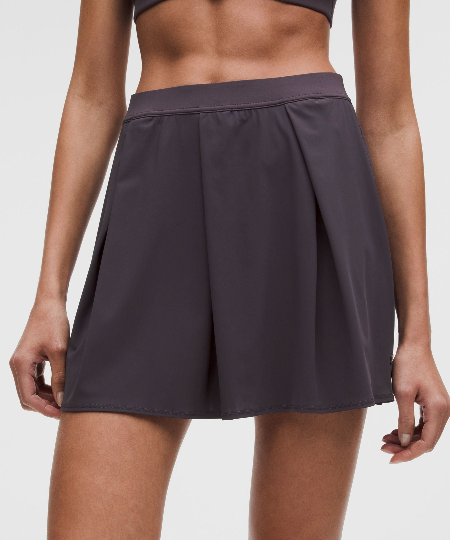 Lululemon Angled-Pleat High-Rise Tennis Skirt