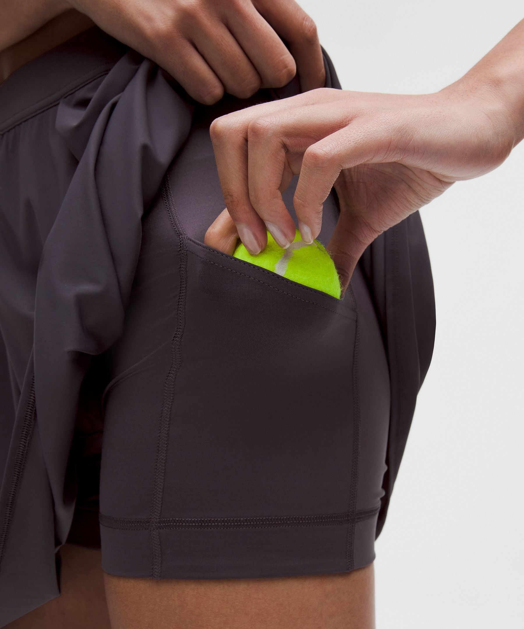 Lululemon Angled-Pleat High-Rise Tennis Skirt