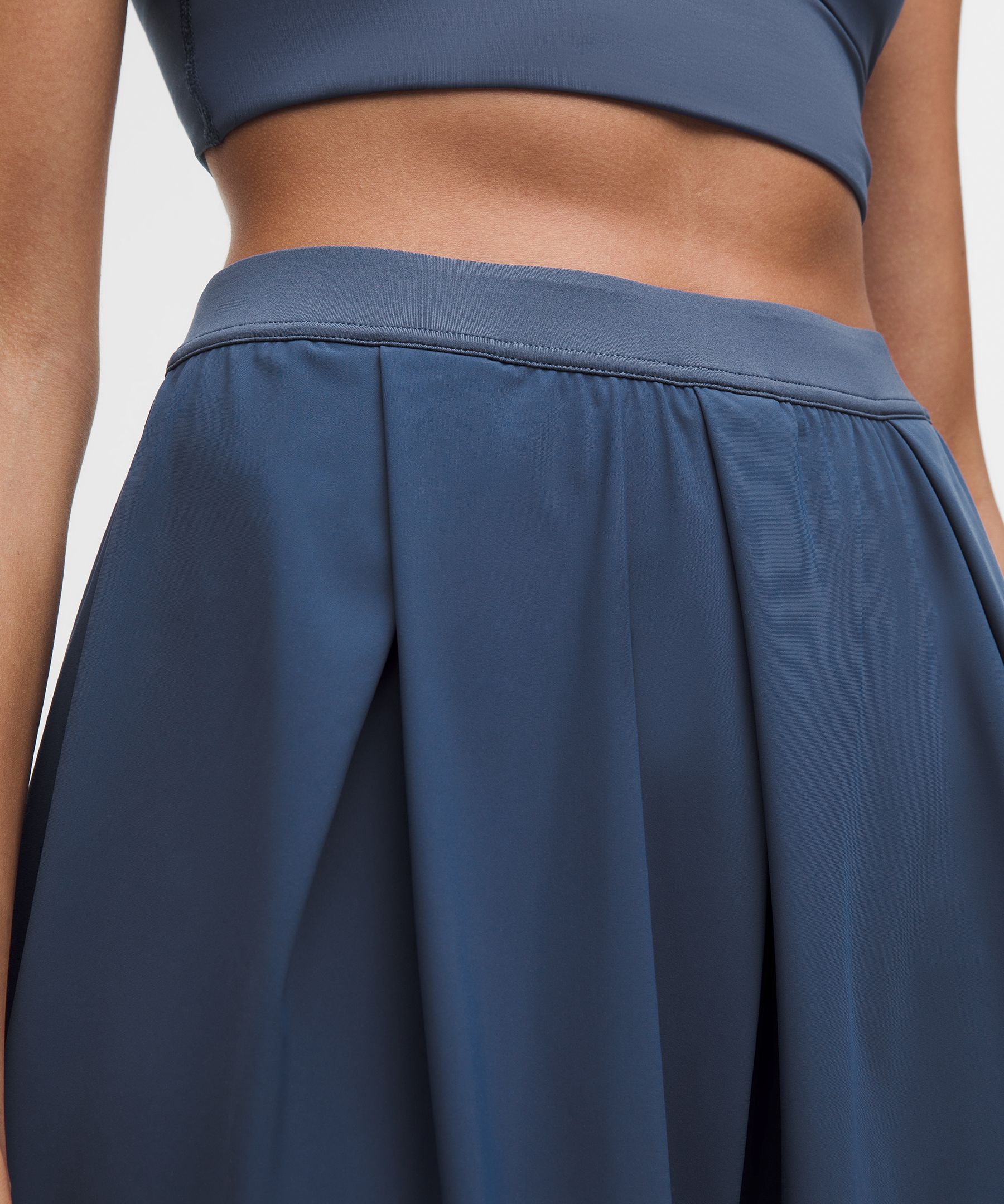 Lululemon Angled-Pleat High-Rise Tennis Skirt