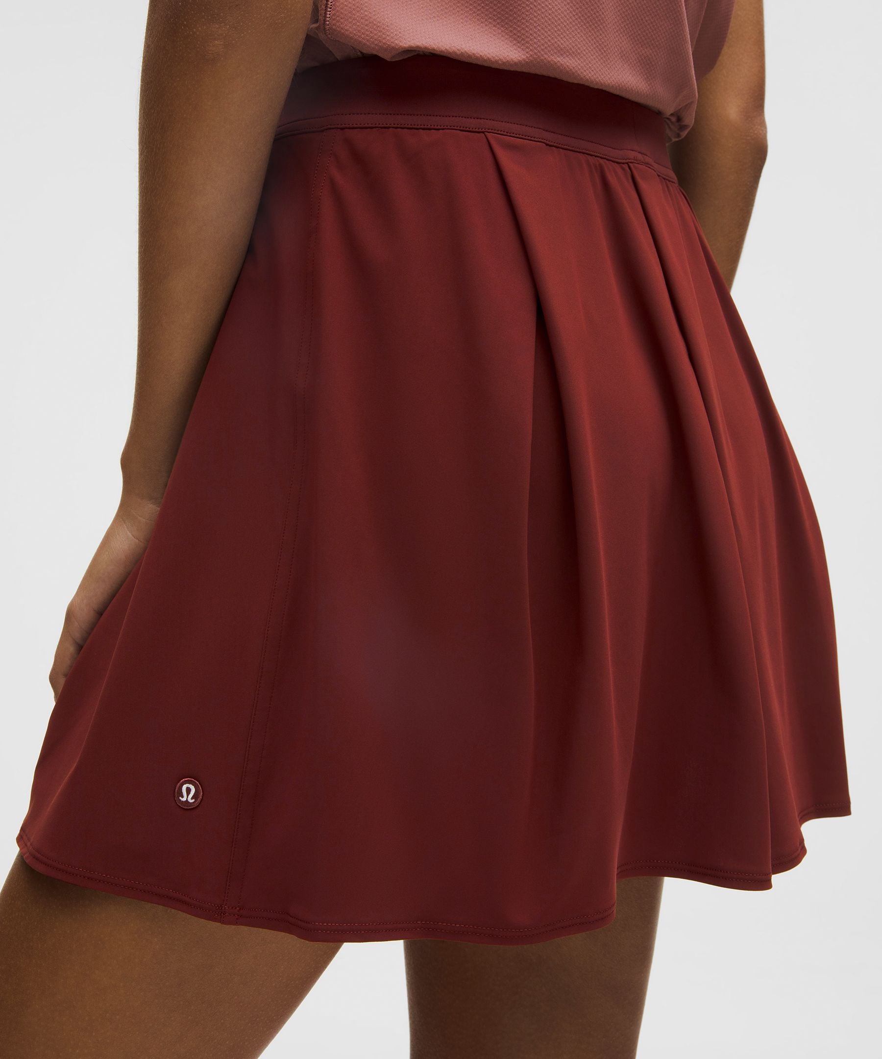 Lululemon Angled-Pleat High-Rise Tennis Skirt