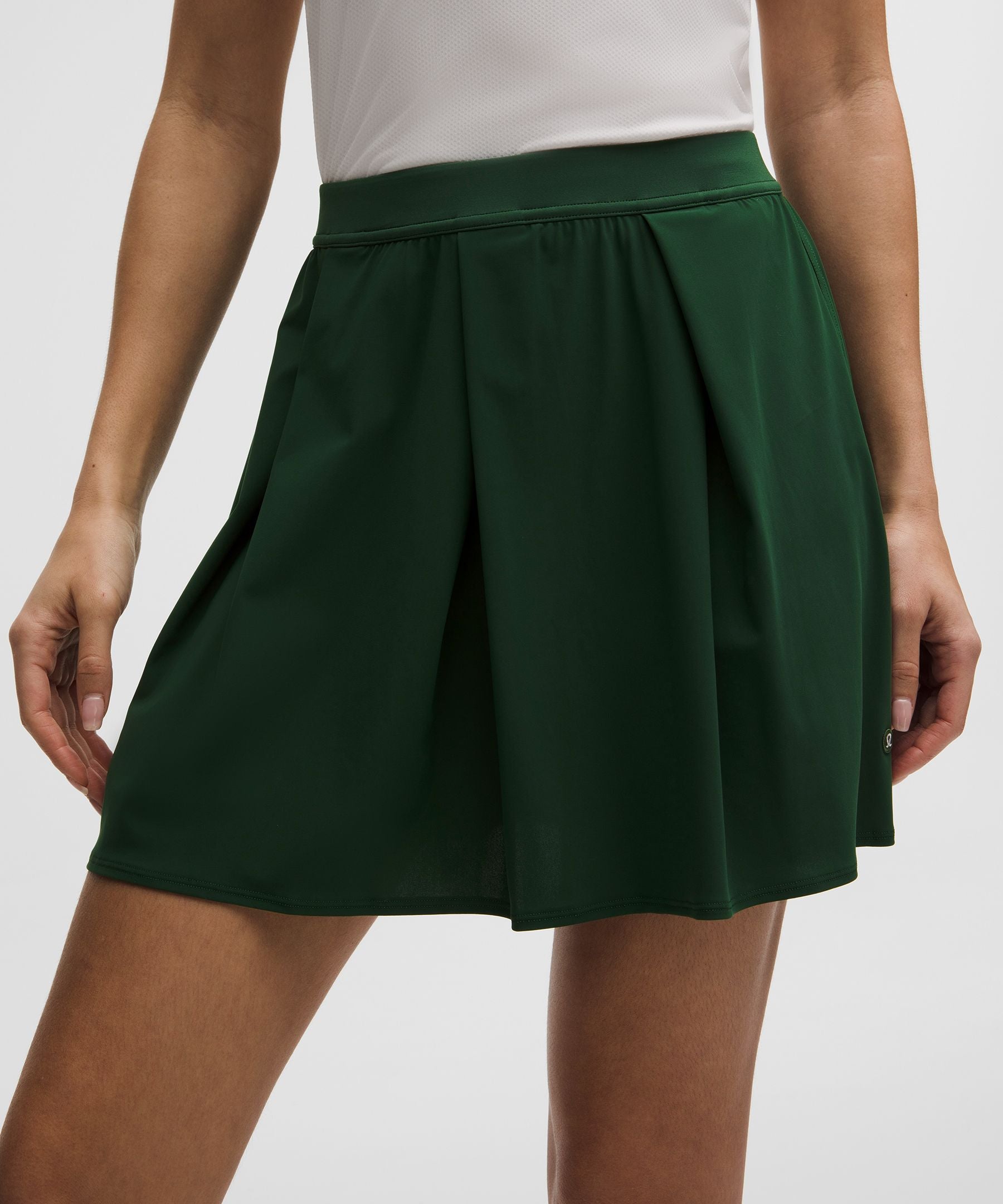 Lululemon Angled-Pleat High-Rise Tennis Skirt