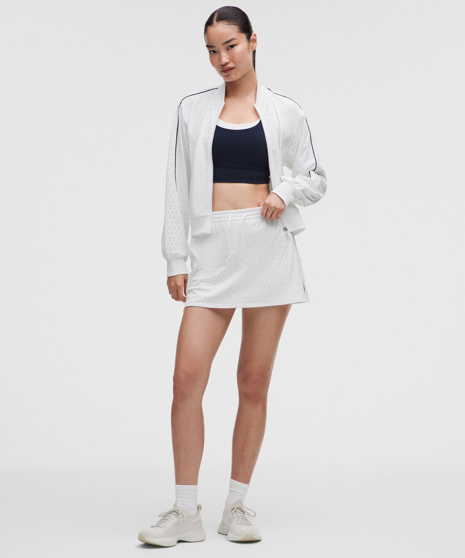 Lululemon Ace Advantage High-Rise Knit Mesh Tennis Skirt