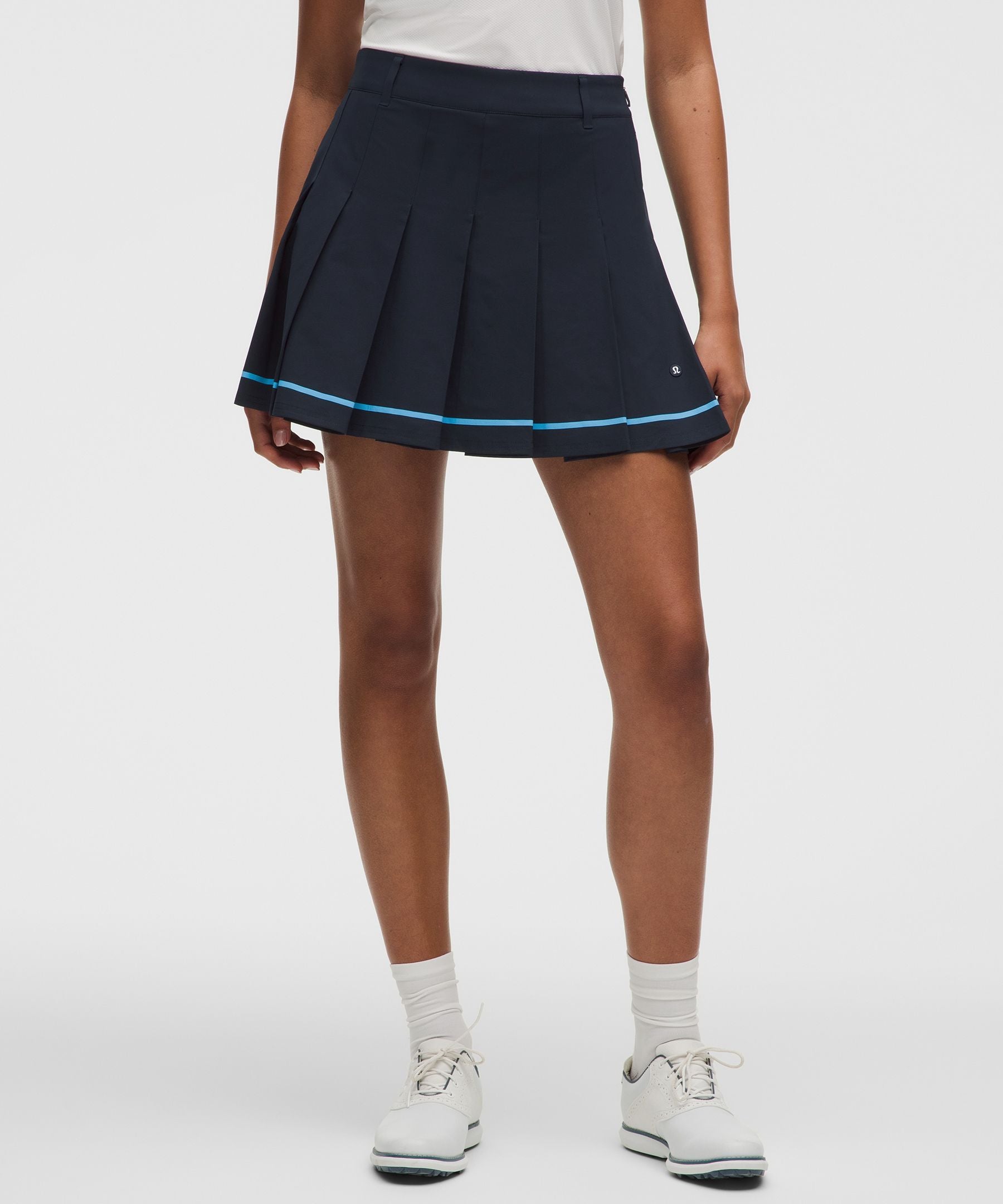Lululemon Box-Pleat High-Rise A-line Golf Skirt